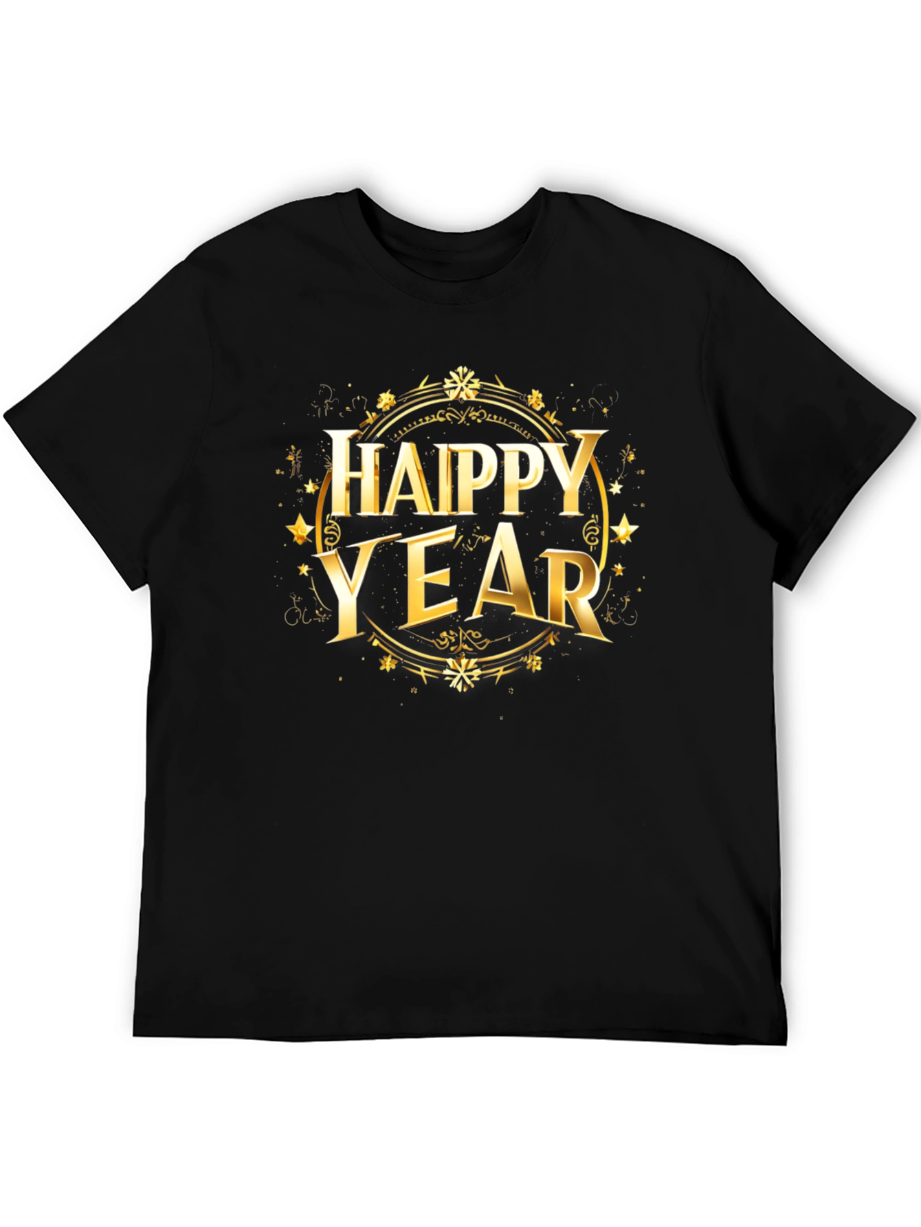 Happy Year Graphic Tee - Holiday Celebration T-Shirt