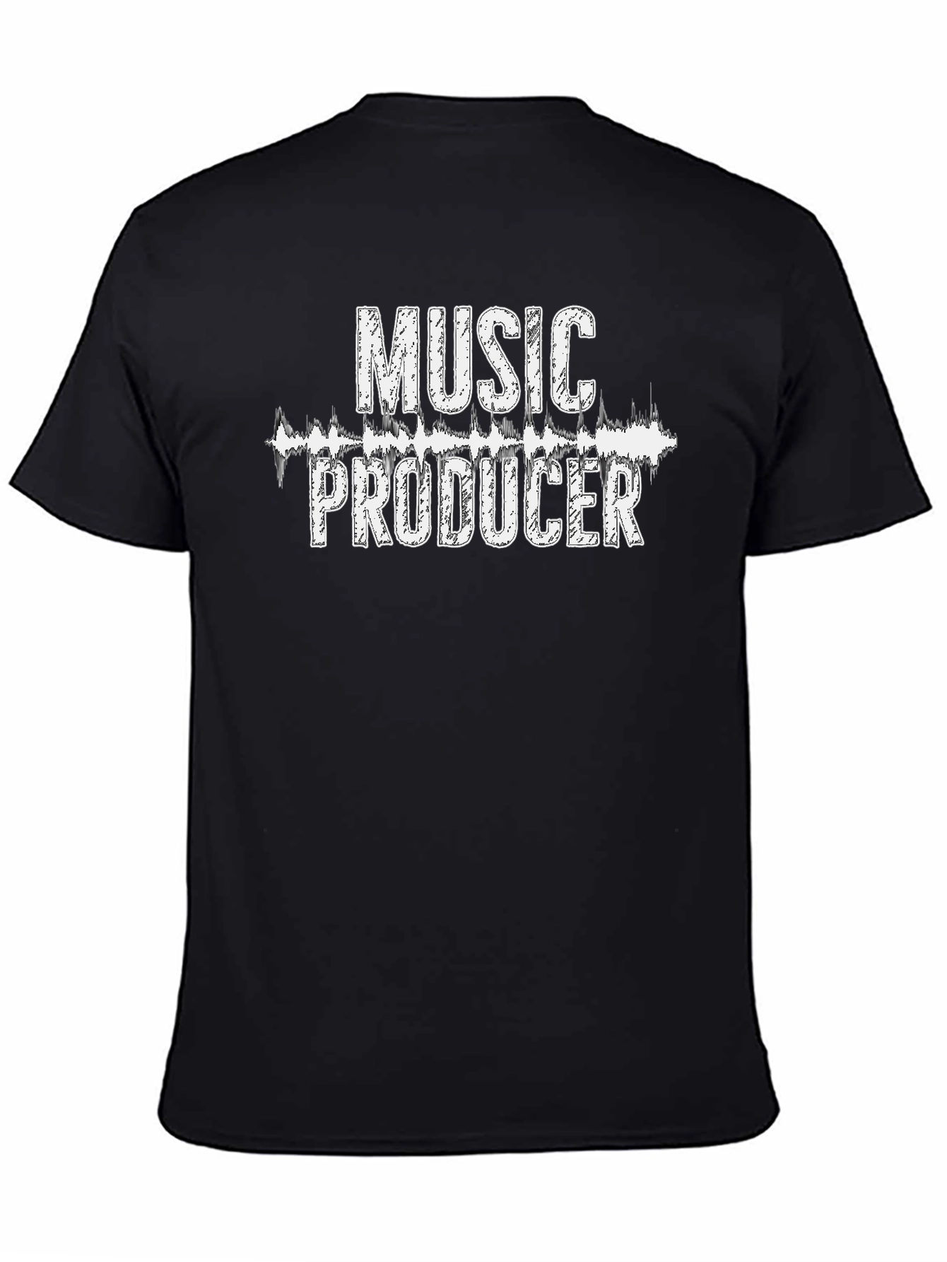Music Producer T-Shirt - Black Graphic Tee