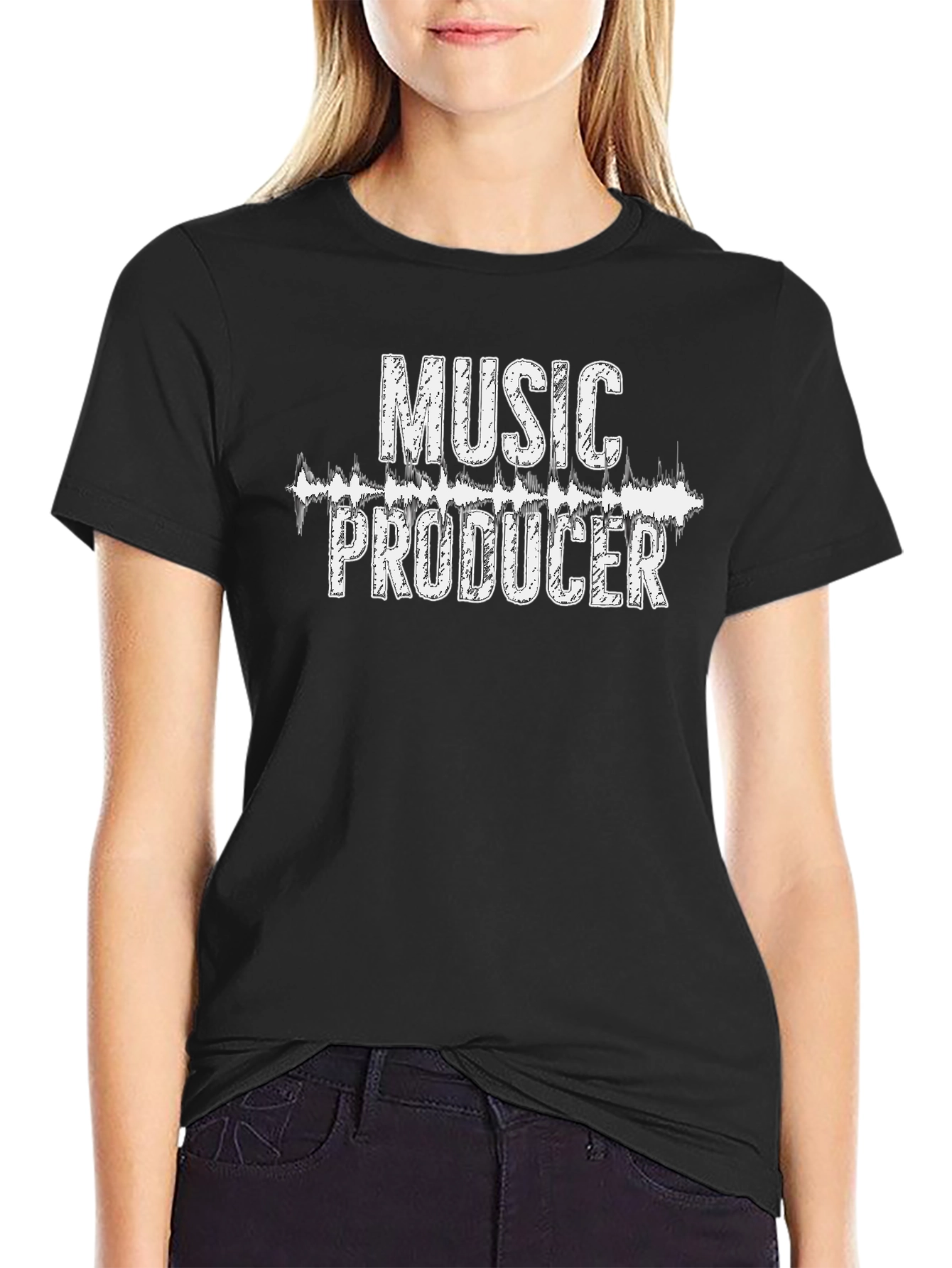 Music Producer T-Shirt - Black Graphic Tee