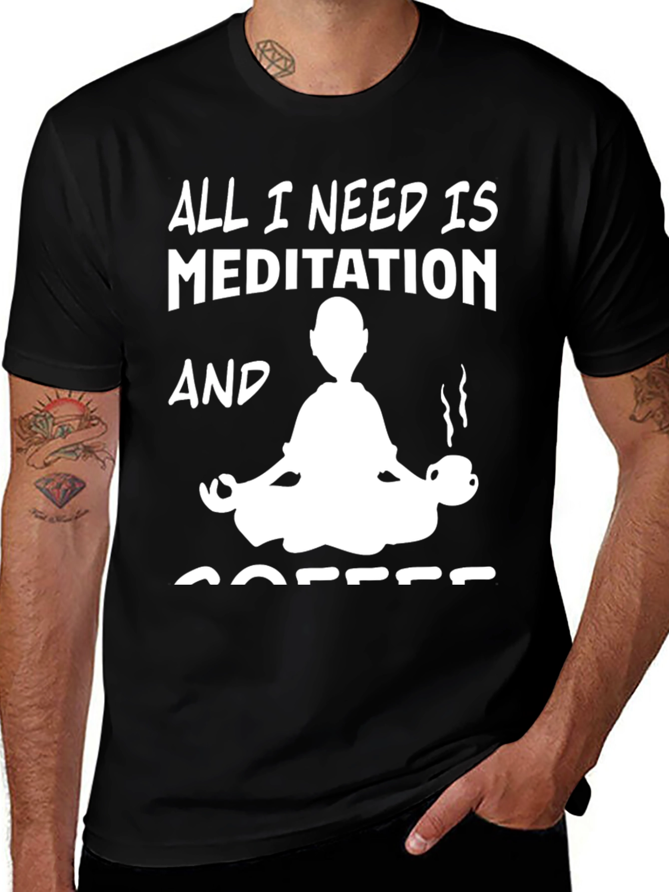 Meditation & Coffee T-Shirt