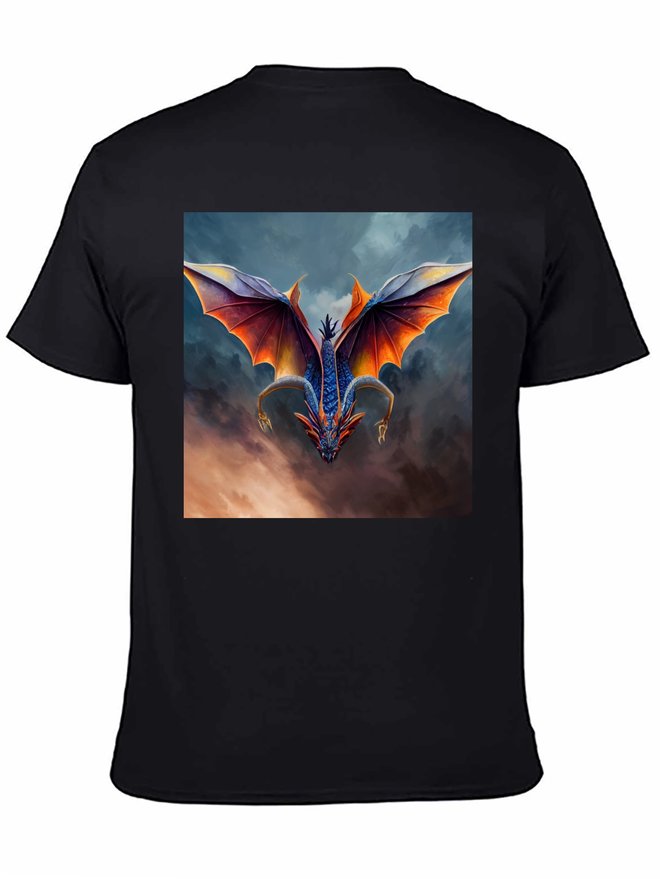 Dragon Art Black T-Shirt