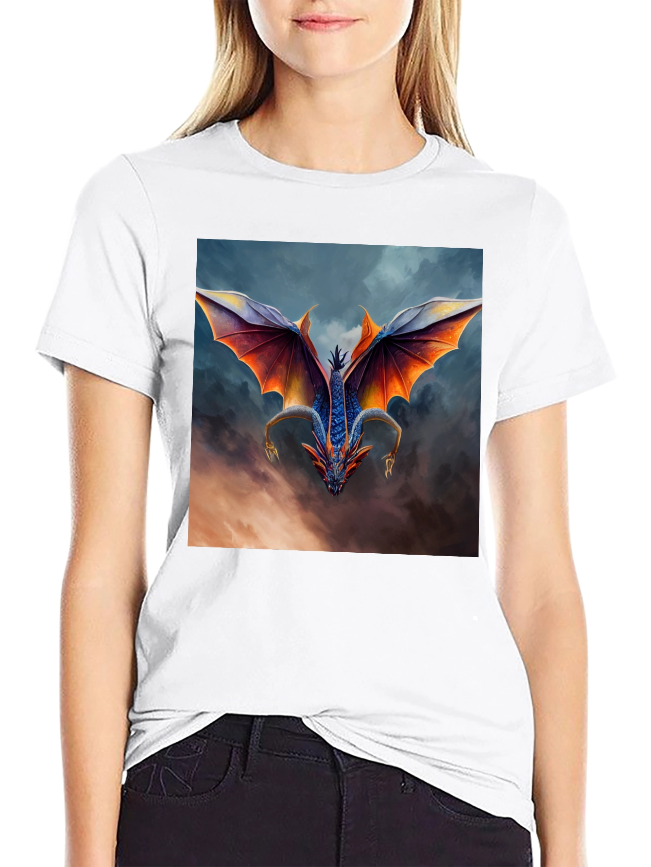 Dragon Art Black T-Shirt