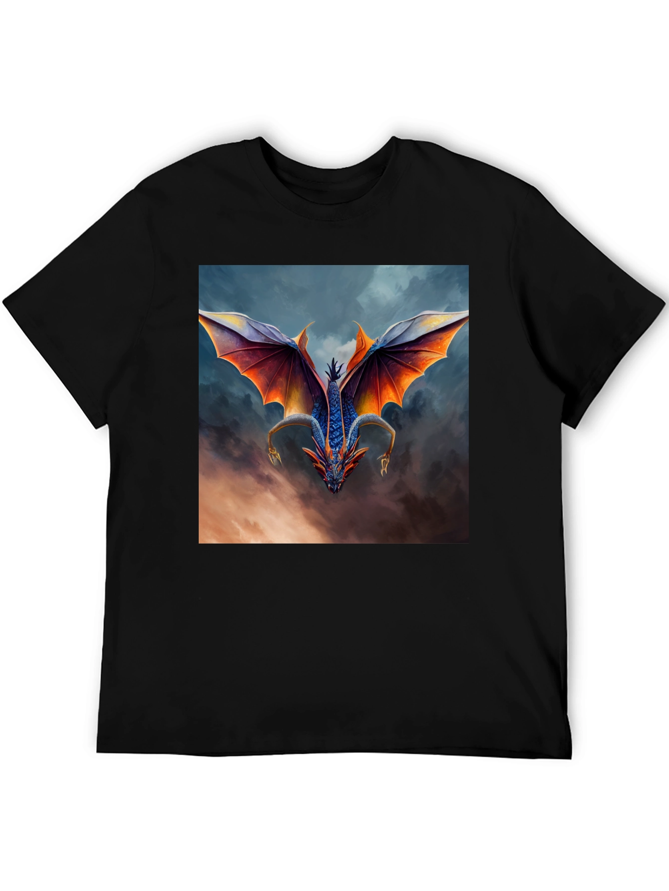 Dragon Art Black T-Shirt