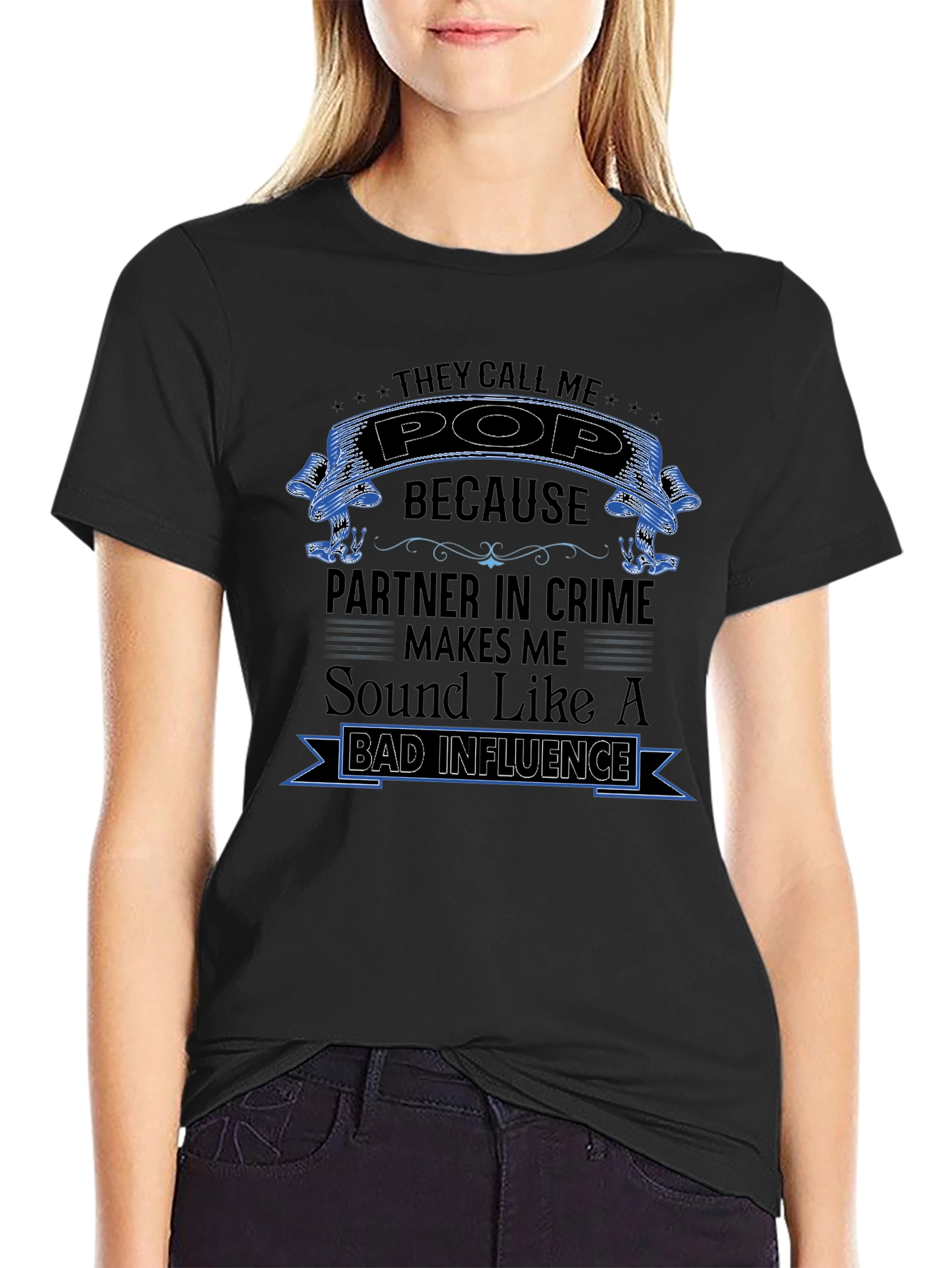 They Call Me Pop T-Shirt - Partner in Crime