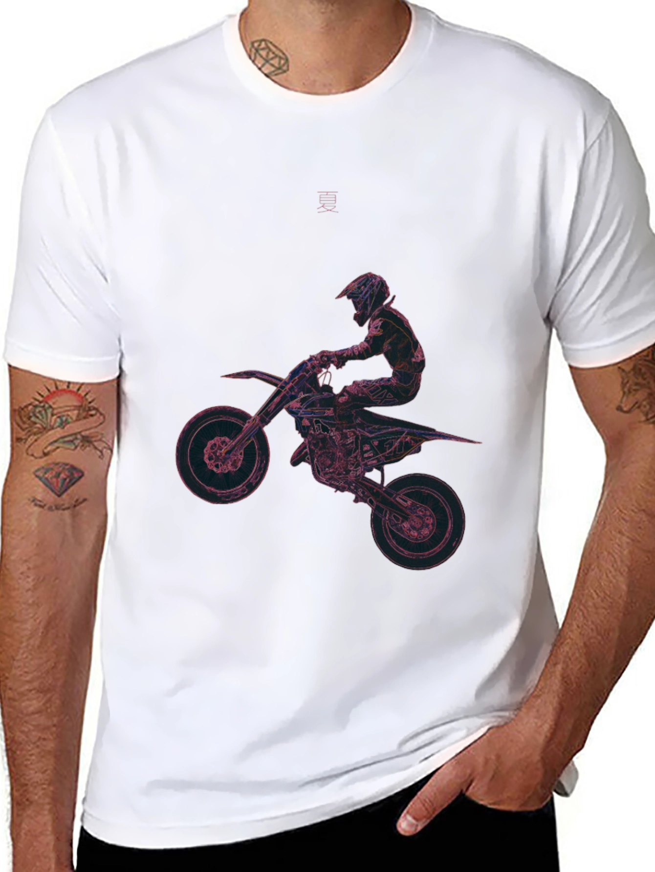 Motocross Rider Graphic T-Shirt