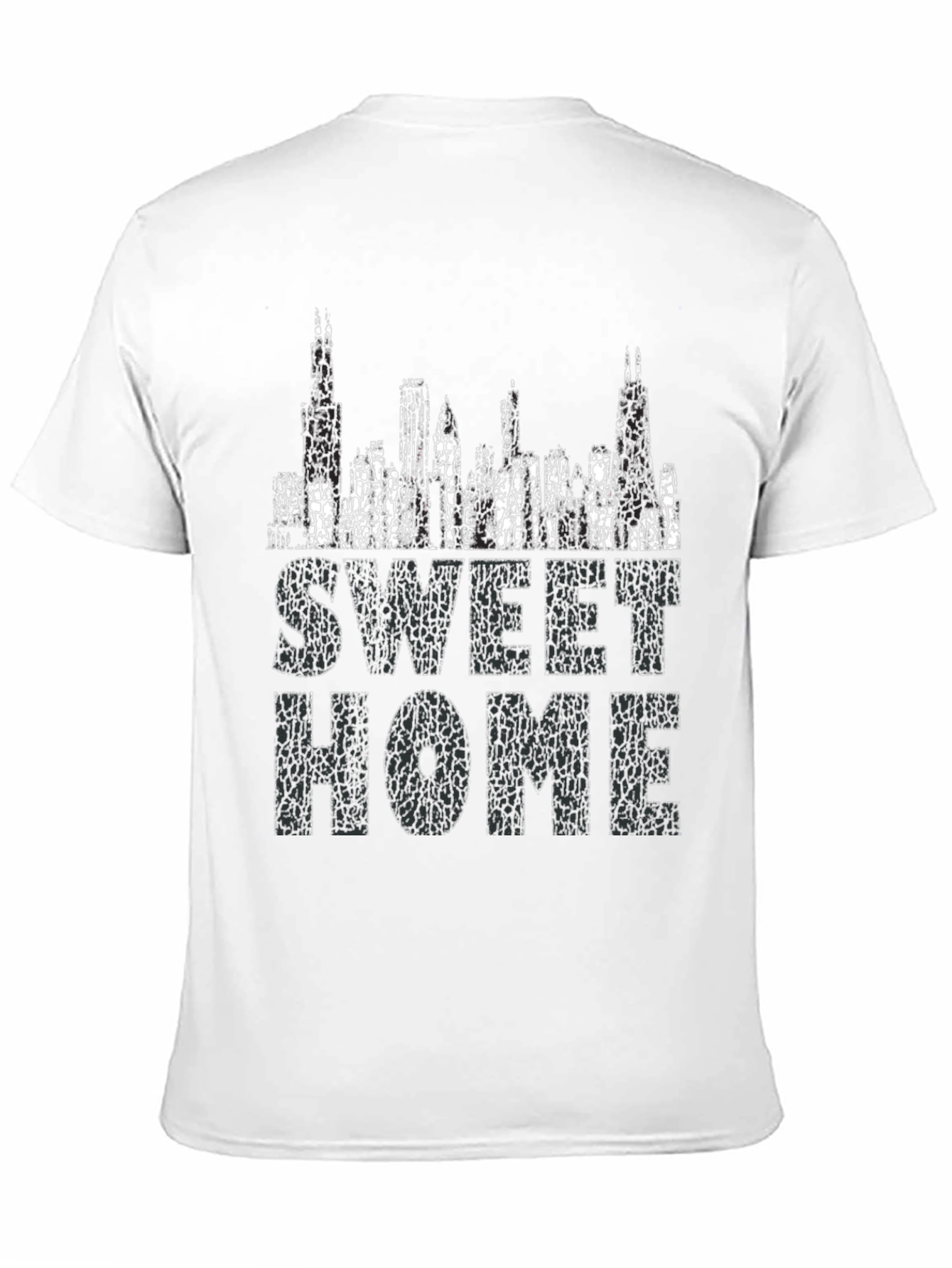 Sweet Home Chicago Graphic Tee - Black