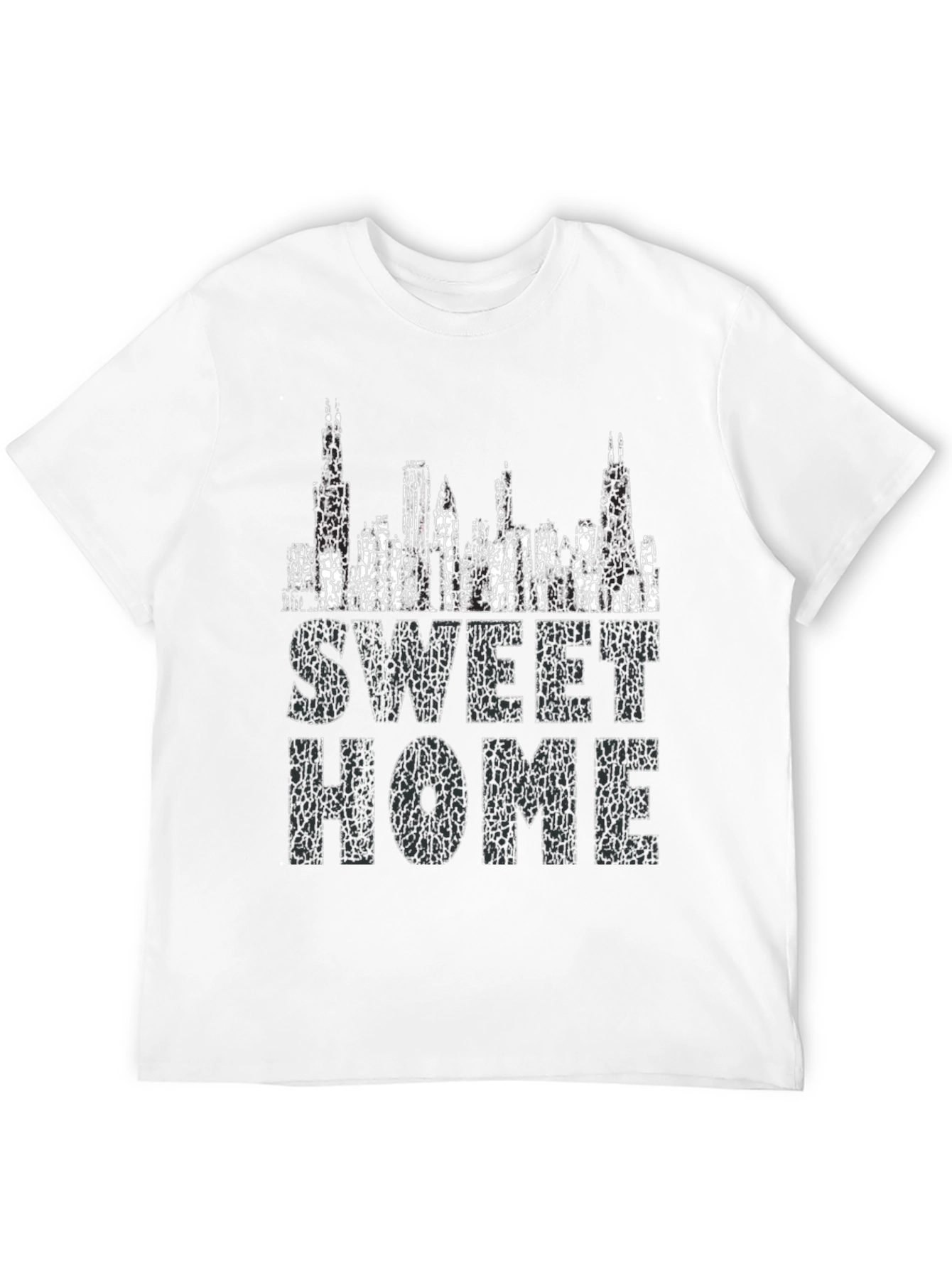 Sweet Home Chicago Graphic Tee - Black