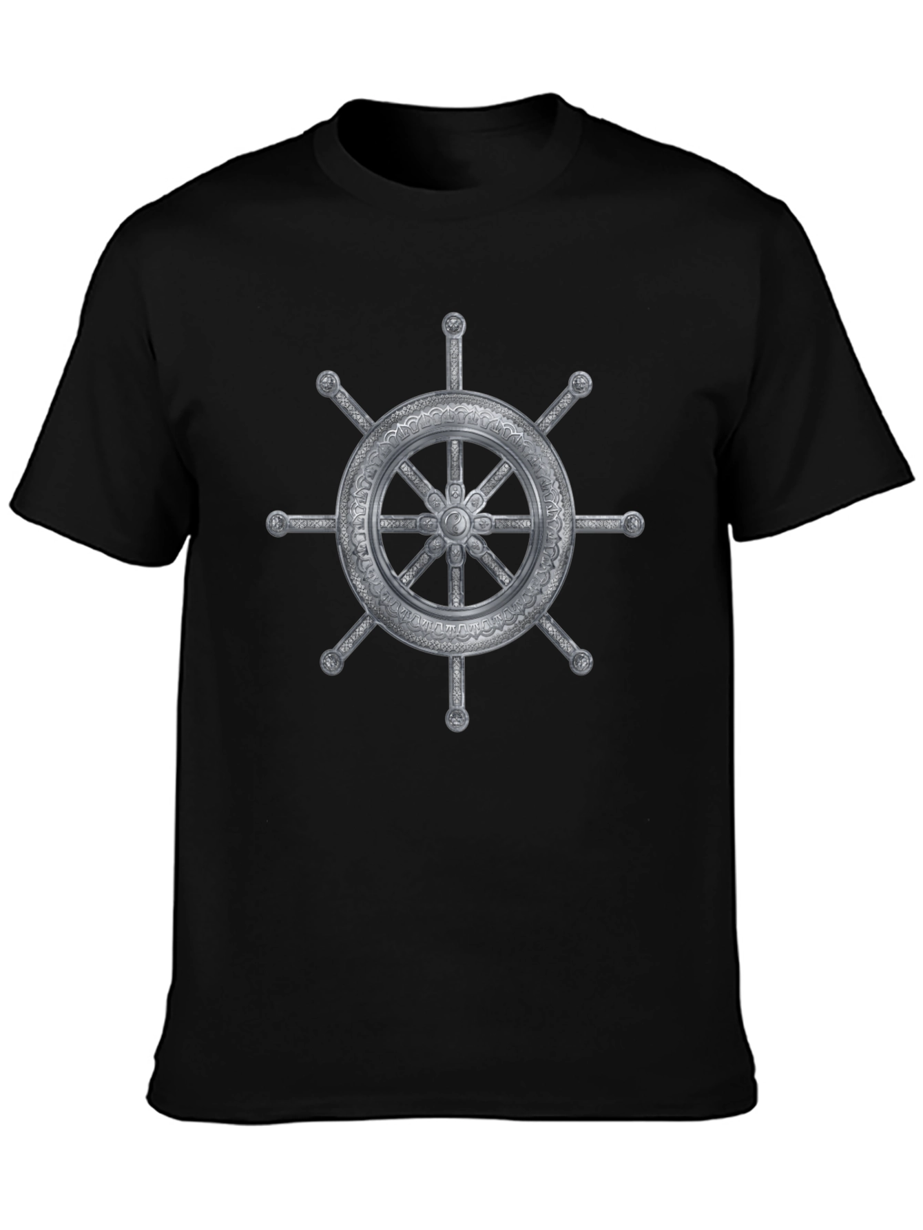 Nautical Wheel Graphic T-Shirt
