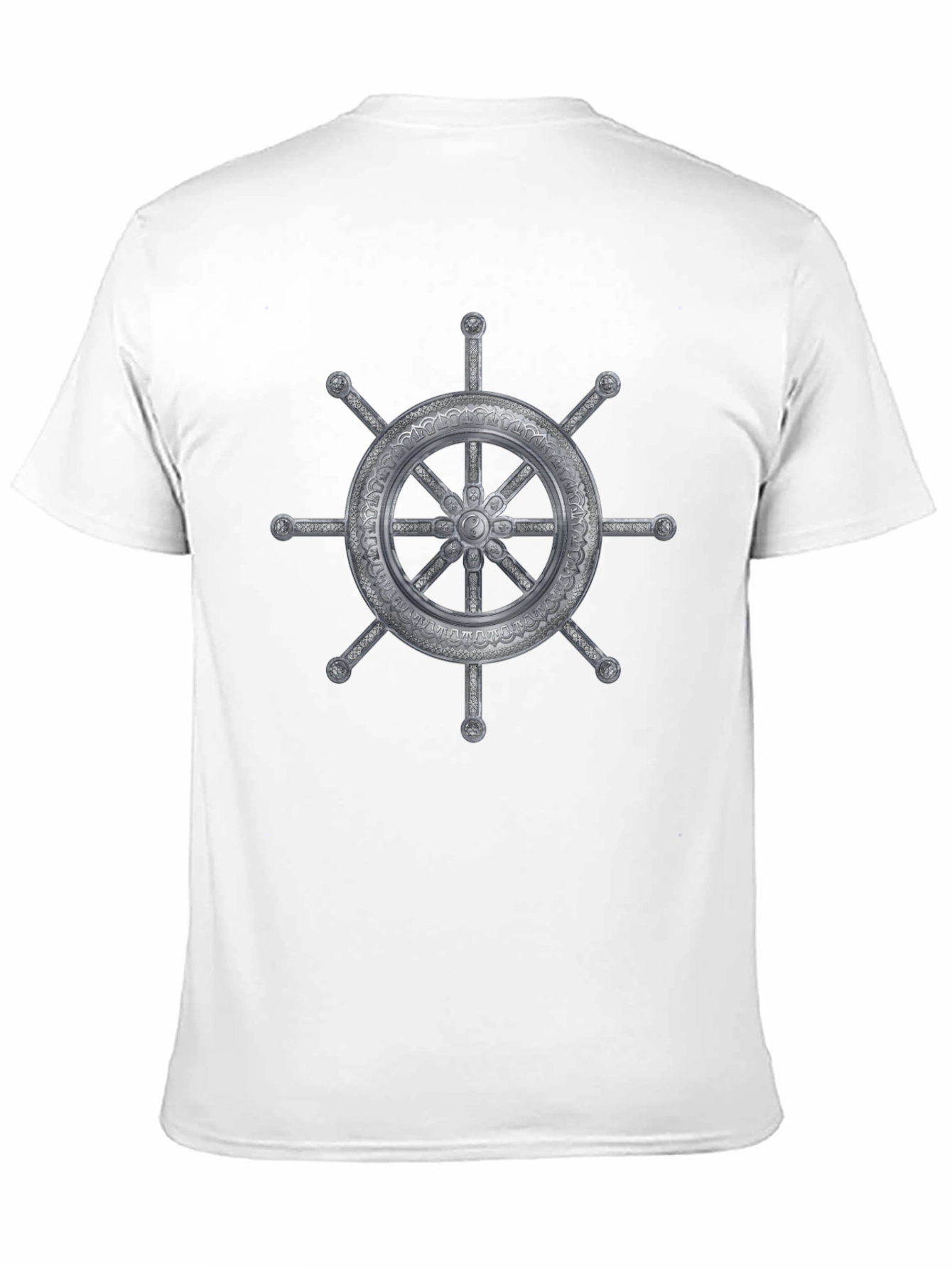 Nautical Wheel Graphic T-Shirt