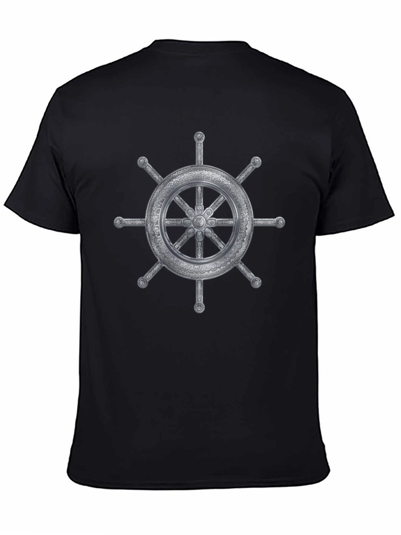Nautical Wheel Graphic T-Shirt