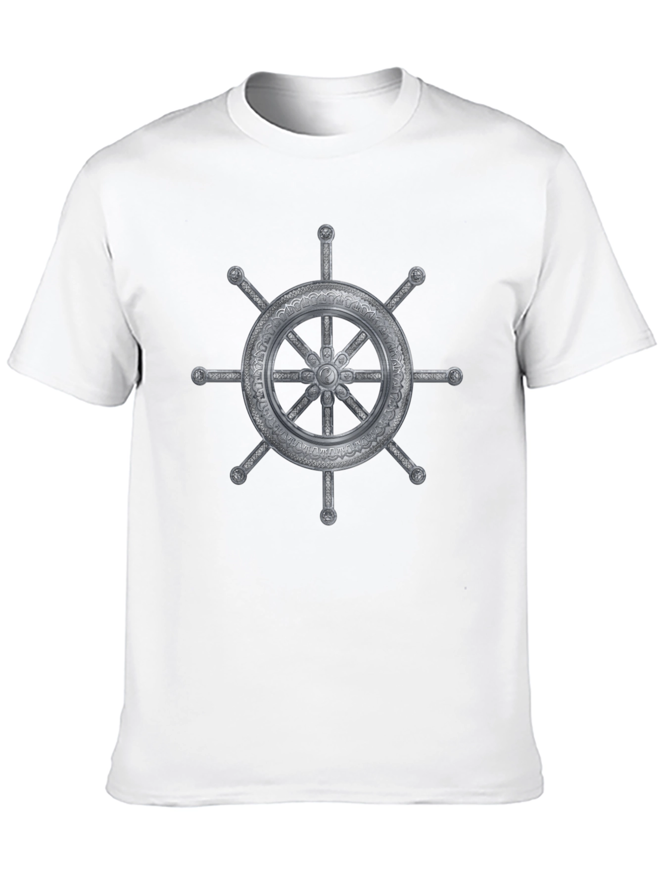 Nautical Wheel Graphic T-Shirt