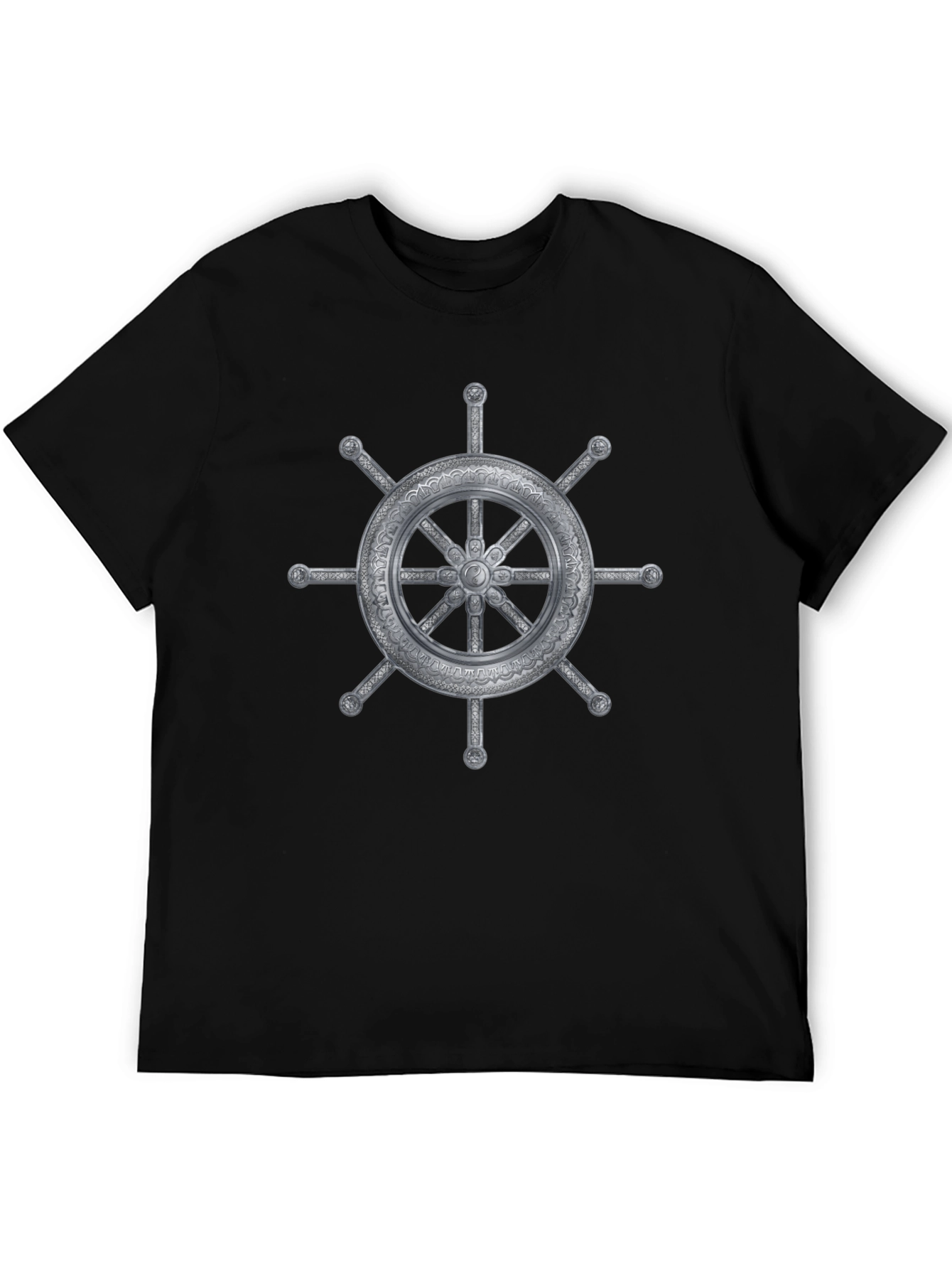 Nautical Wheel Graphic T-Shirt