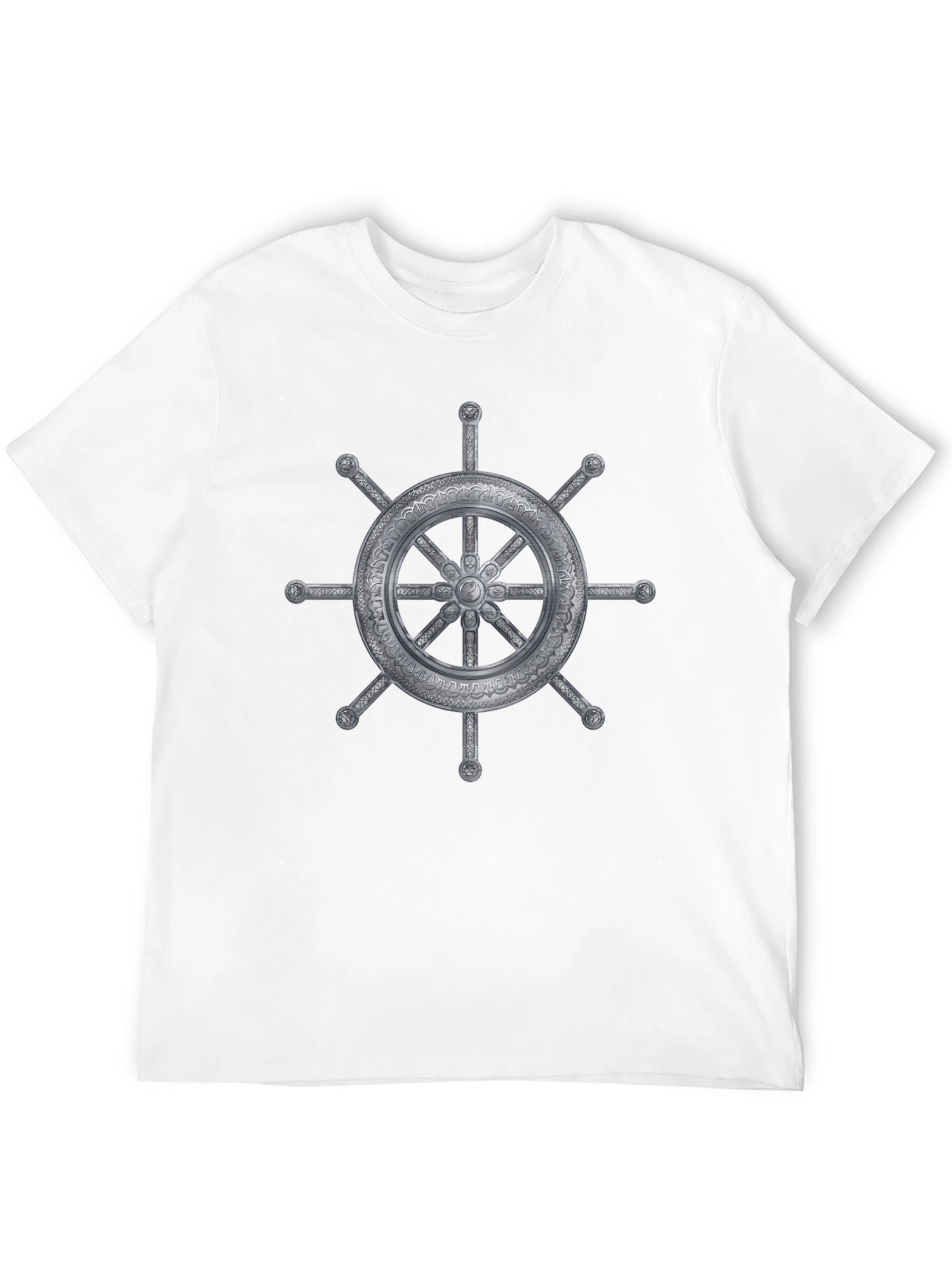 Nautical Wheel Graphic T-Shirt