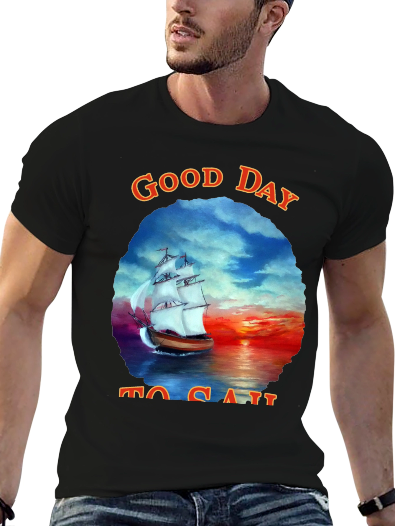 Good Day to Sail Graphic T-Shirt