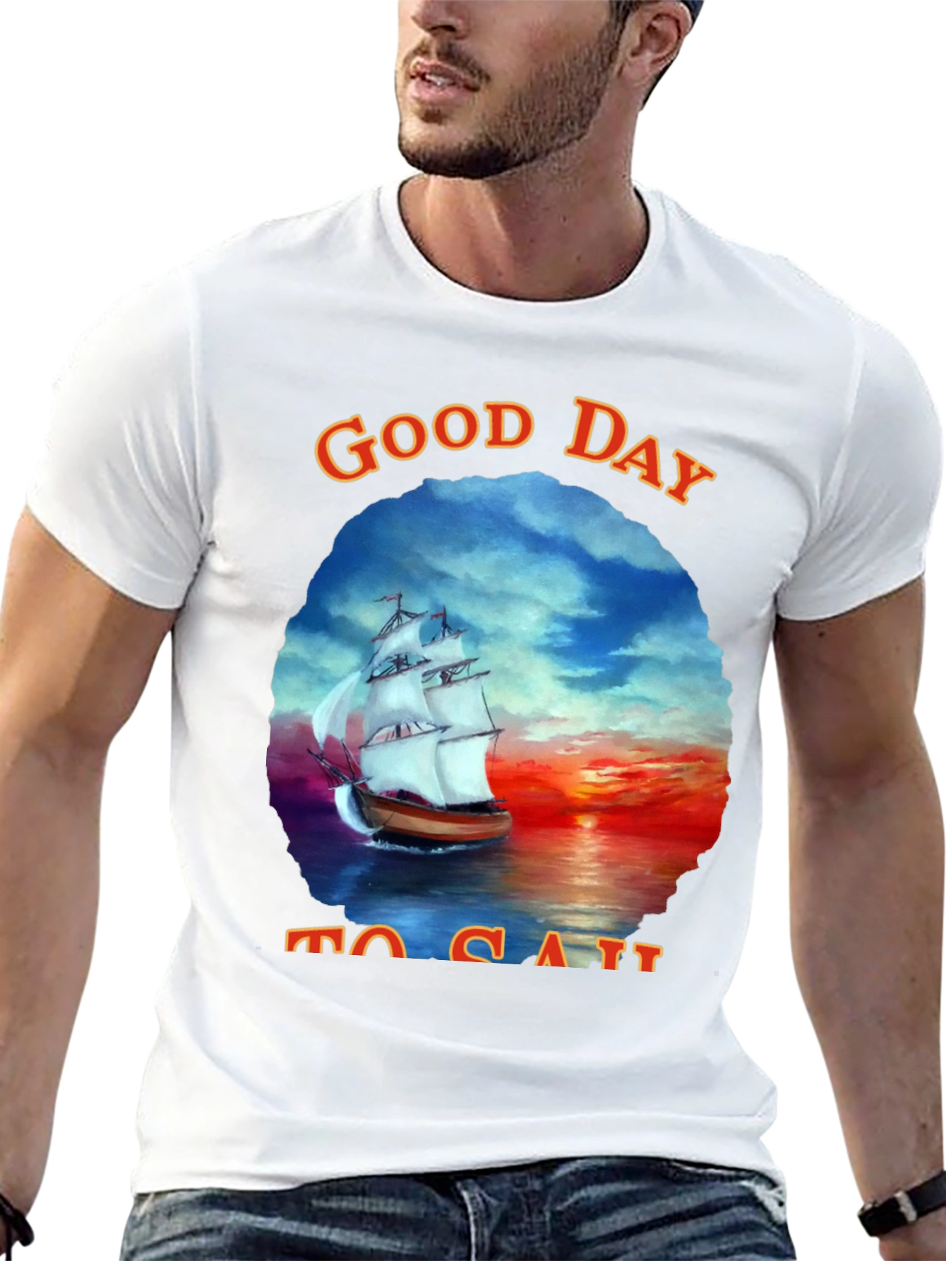 Good Day to Sail Graphic T-Shirt
