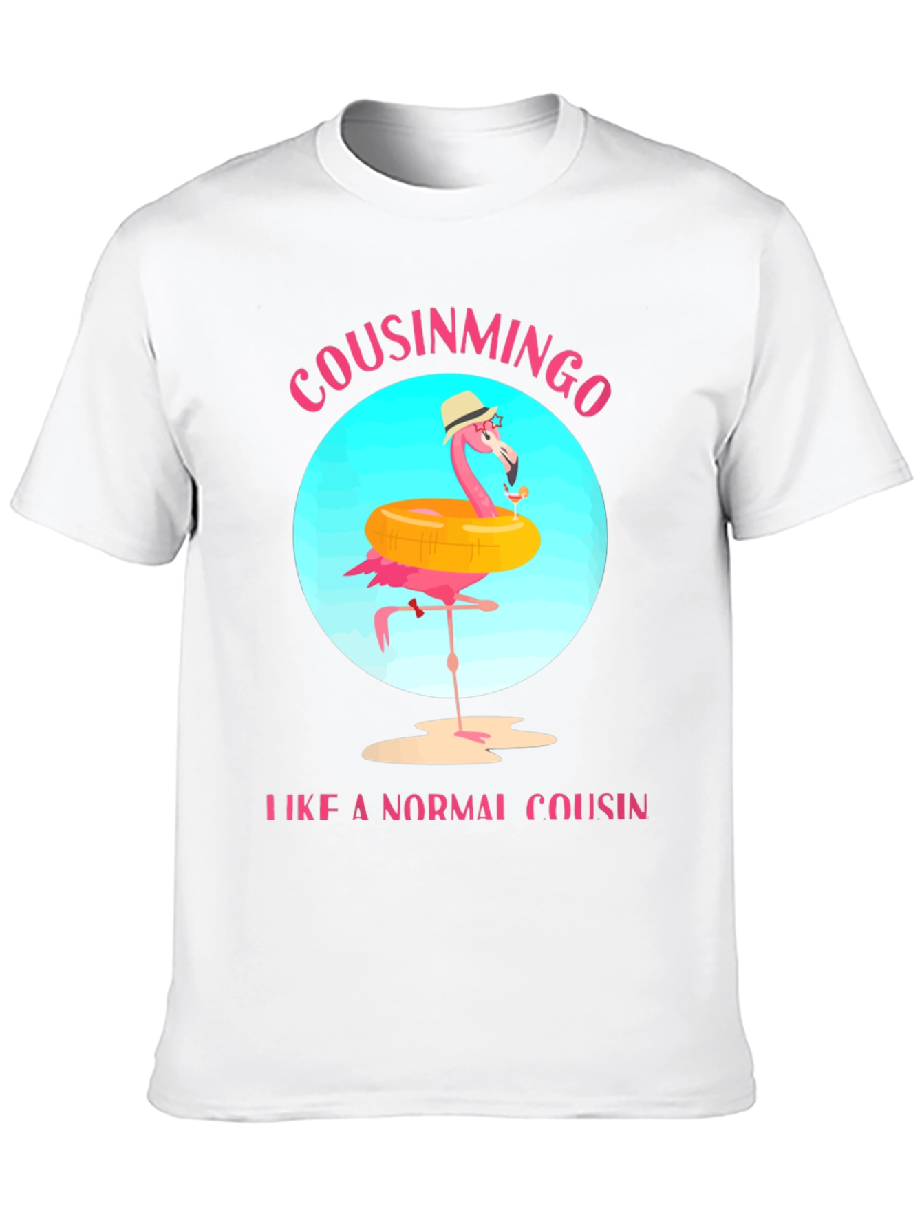 Cousinmingo Funny Flamingo Cousin T-Shirt