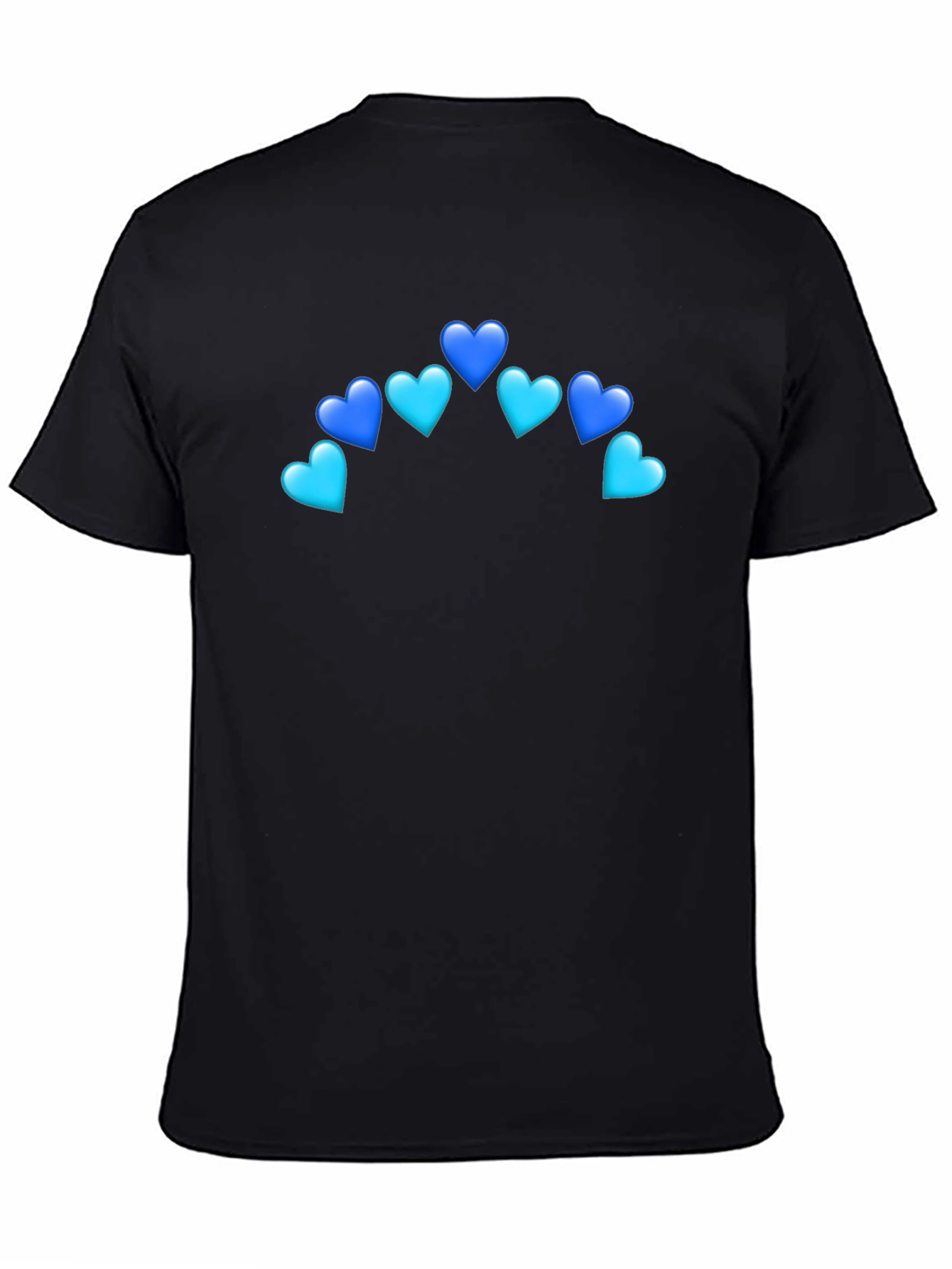 Heart Emoji Graphic Tee - Black T-Shirt