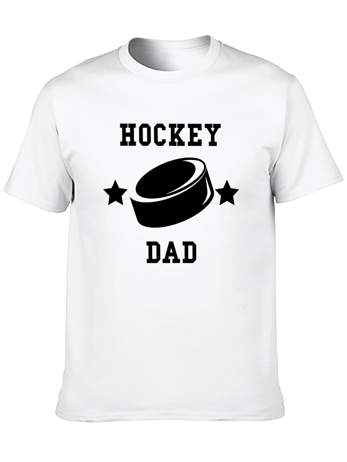 Hockey Dad Graphic T-Shirt - Black