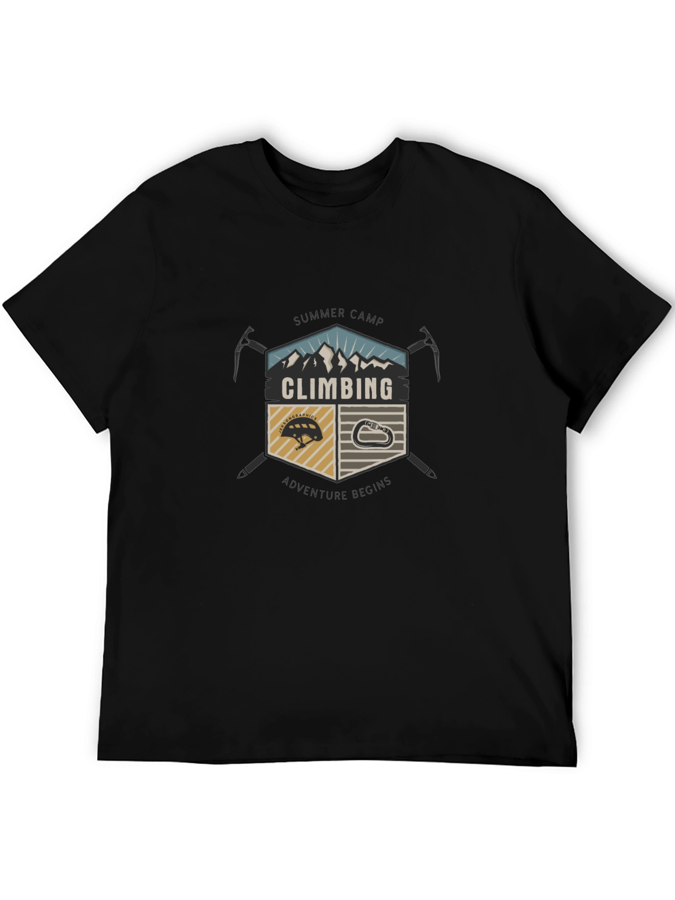Climbing Summer Camp Graphic T-Shirt