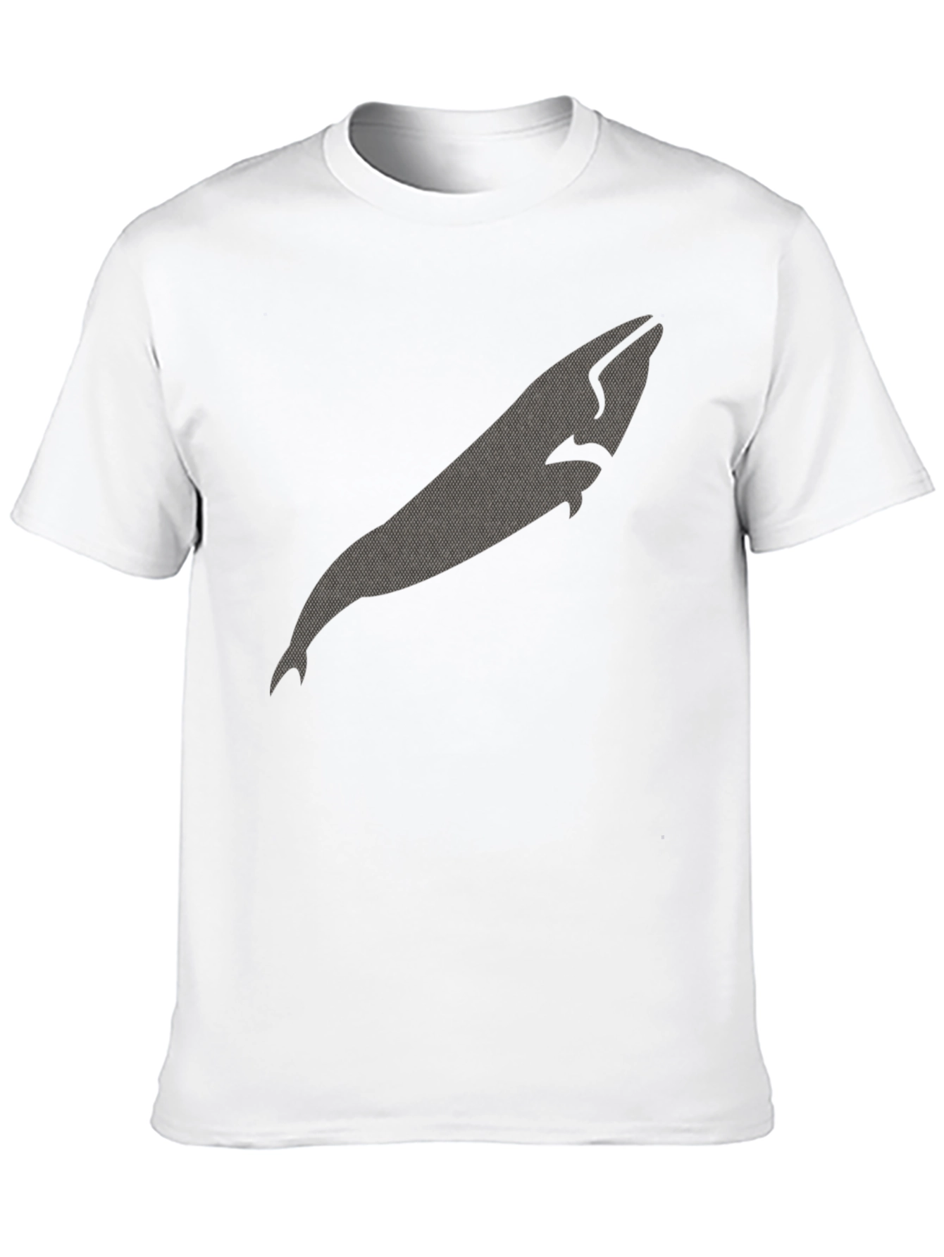 Whale Graphic Black T-Shirt