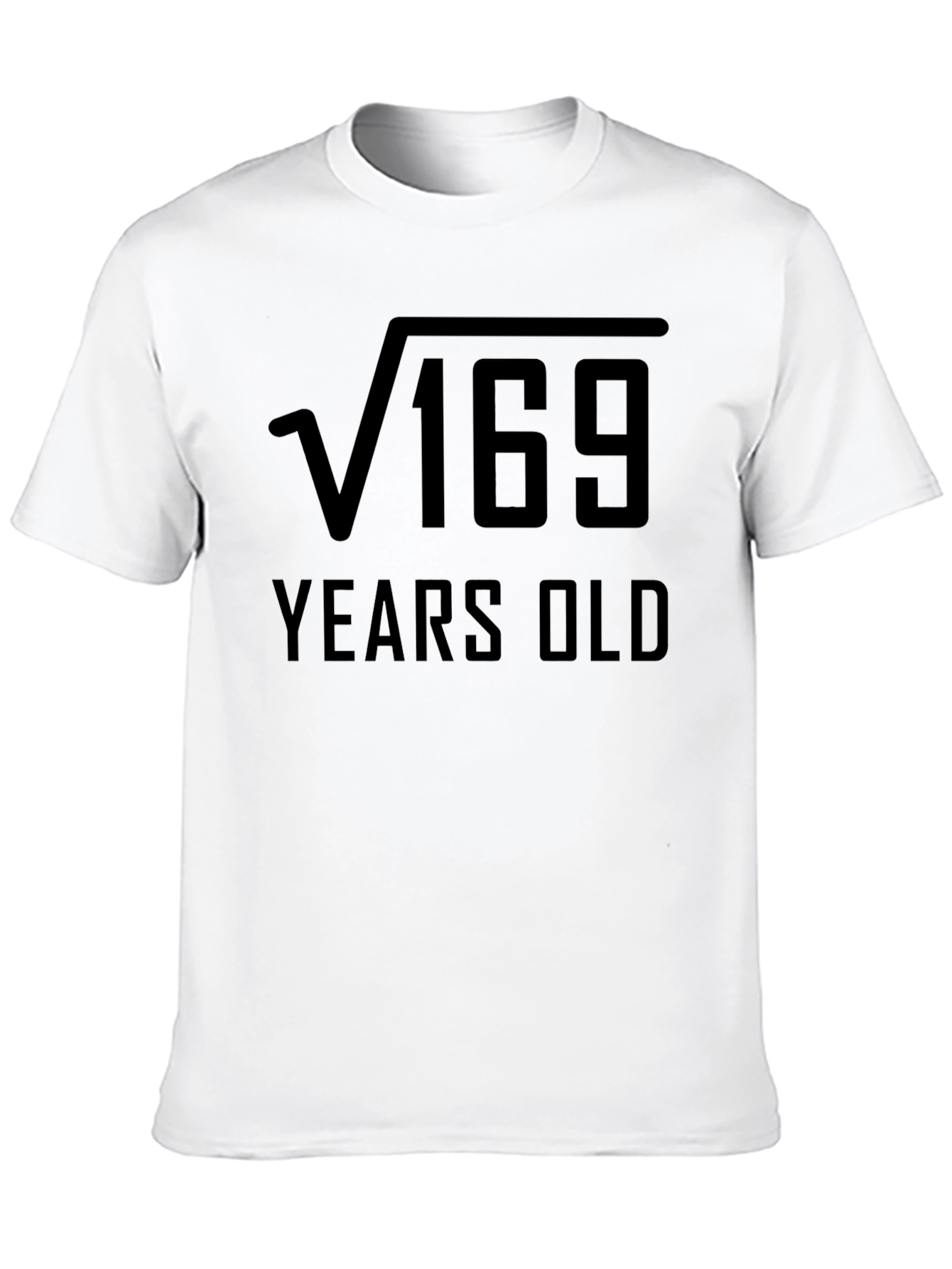 Funny 13th Birthday T-Shirt - Square Root of 169
