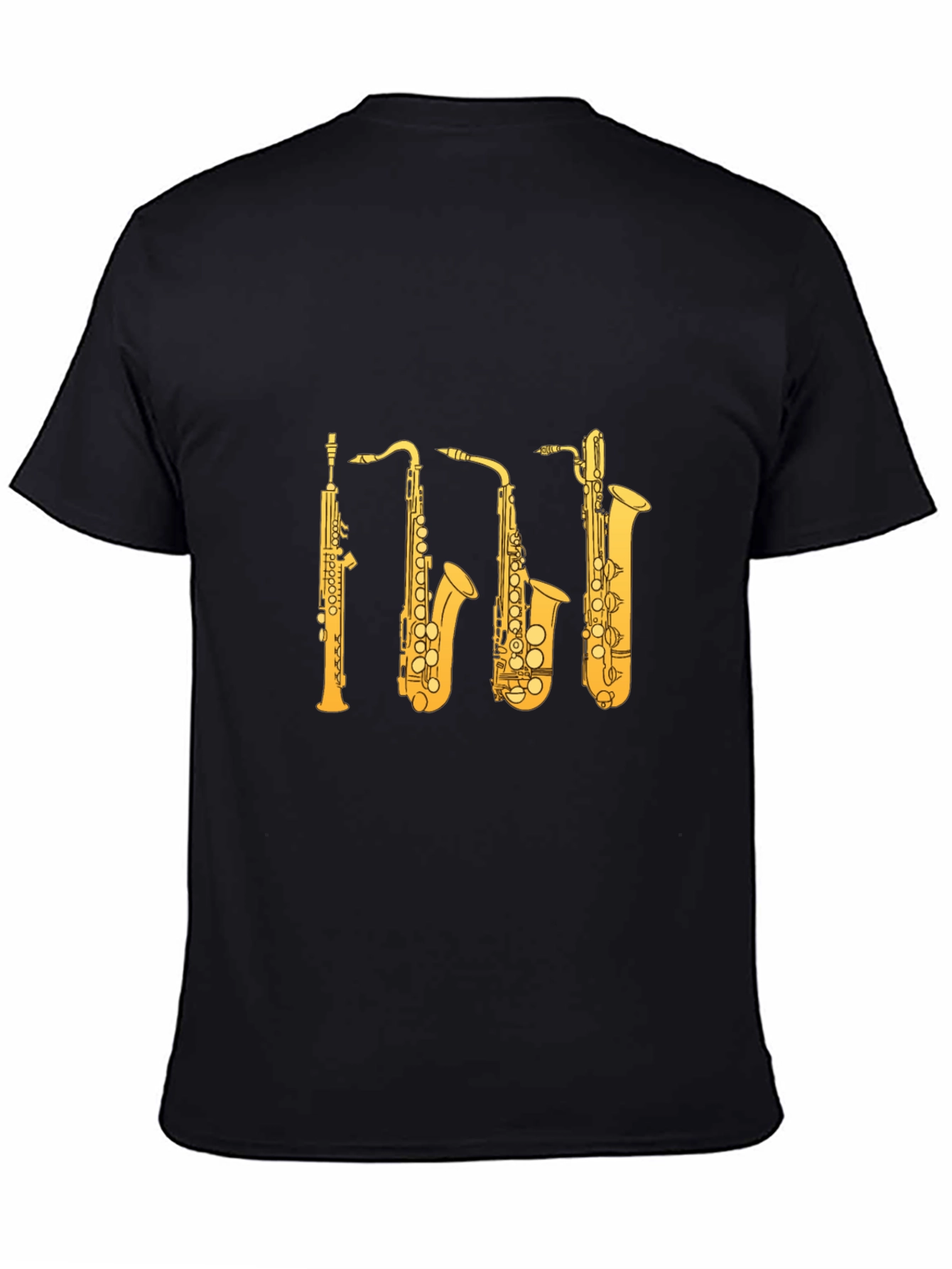 Saxophone Instrument T-Shirt - Musician Tee