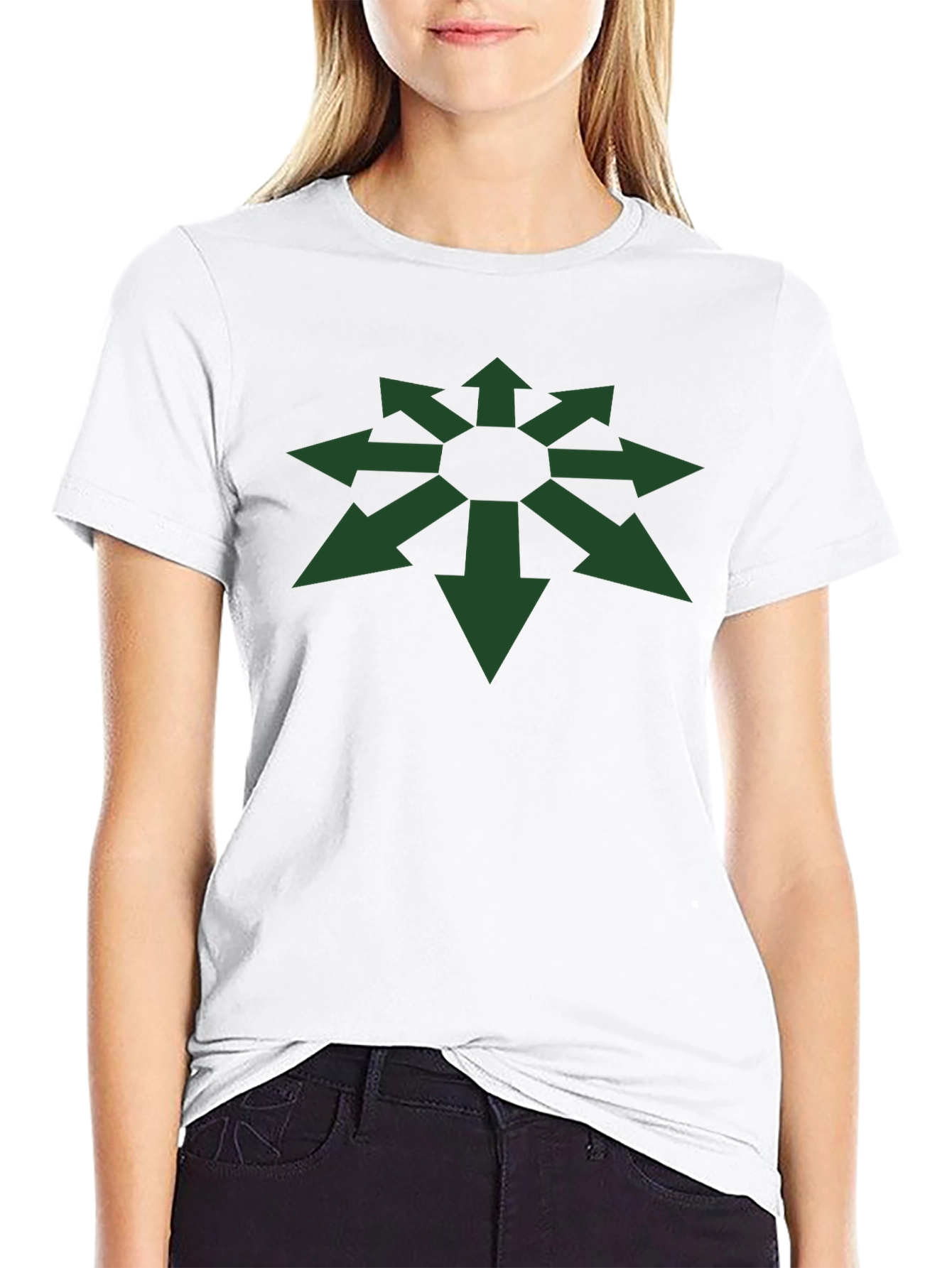 Chaos Star T-Shirt - Arrow Design