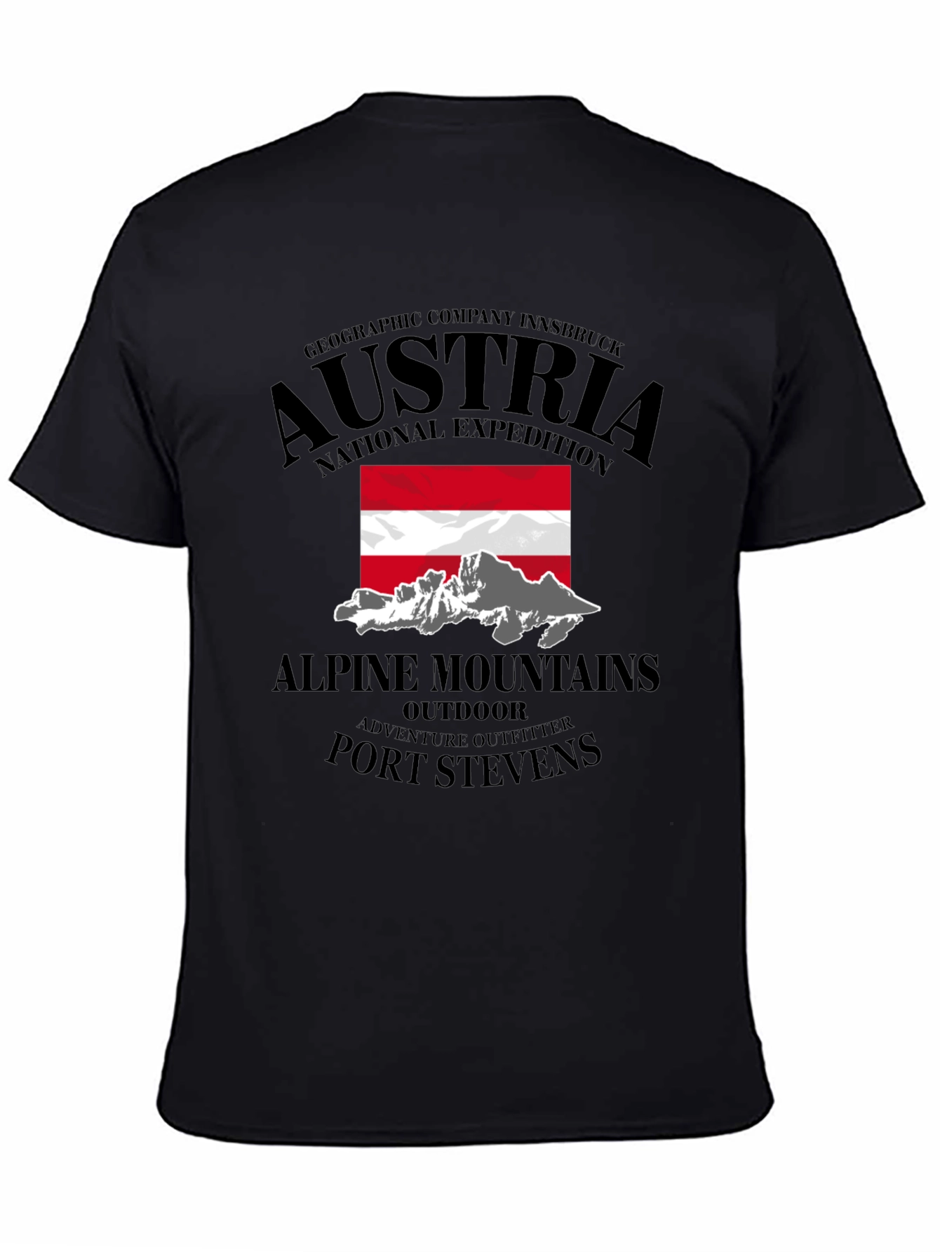 Austria National Expedition Graphic T-Shirt