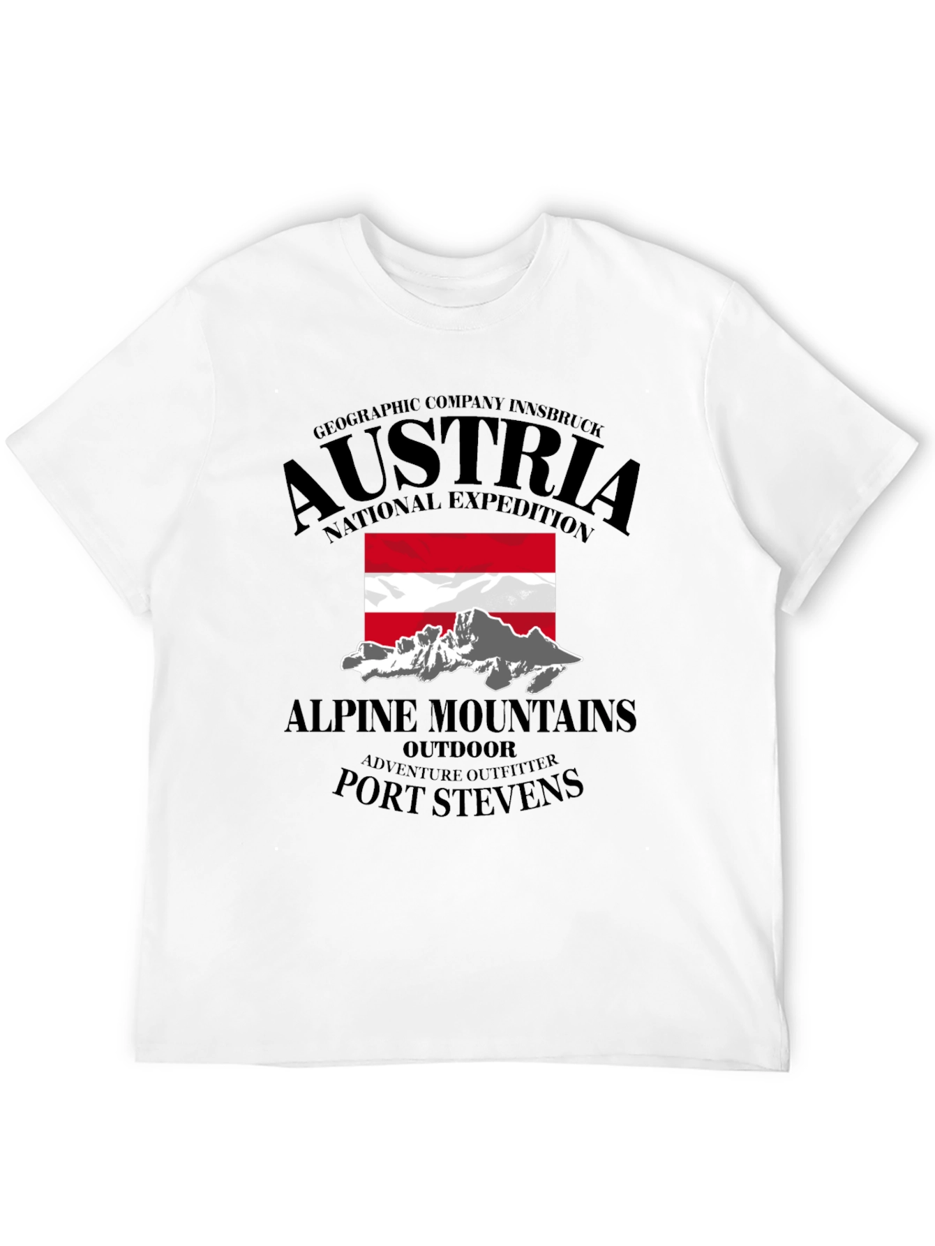 Austria National Expedition Graphic T-Shirt