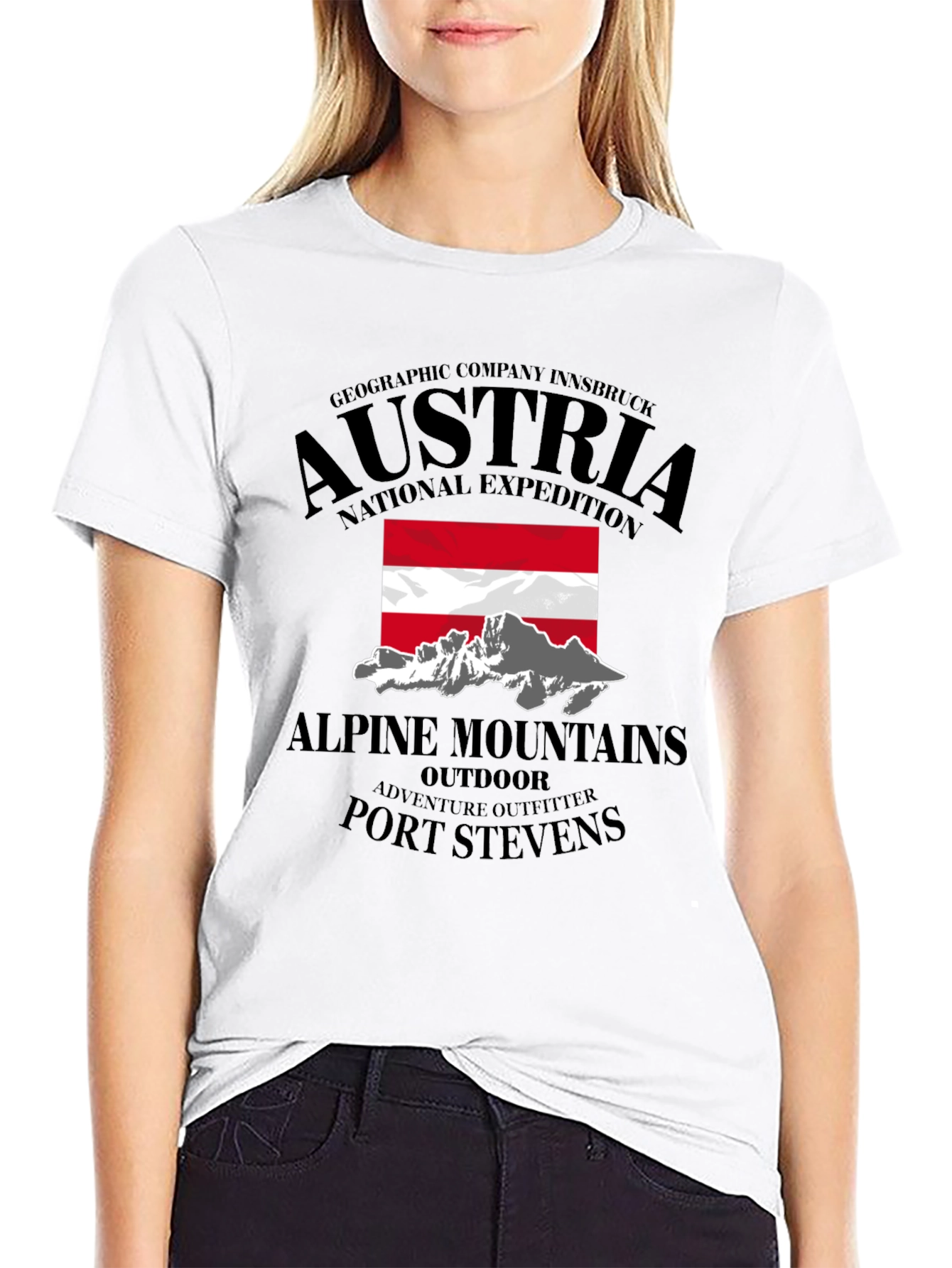 Austria National Expedition Graphic T-Shirt