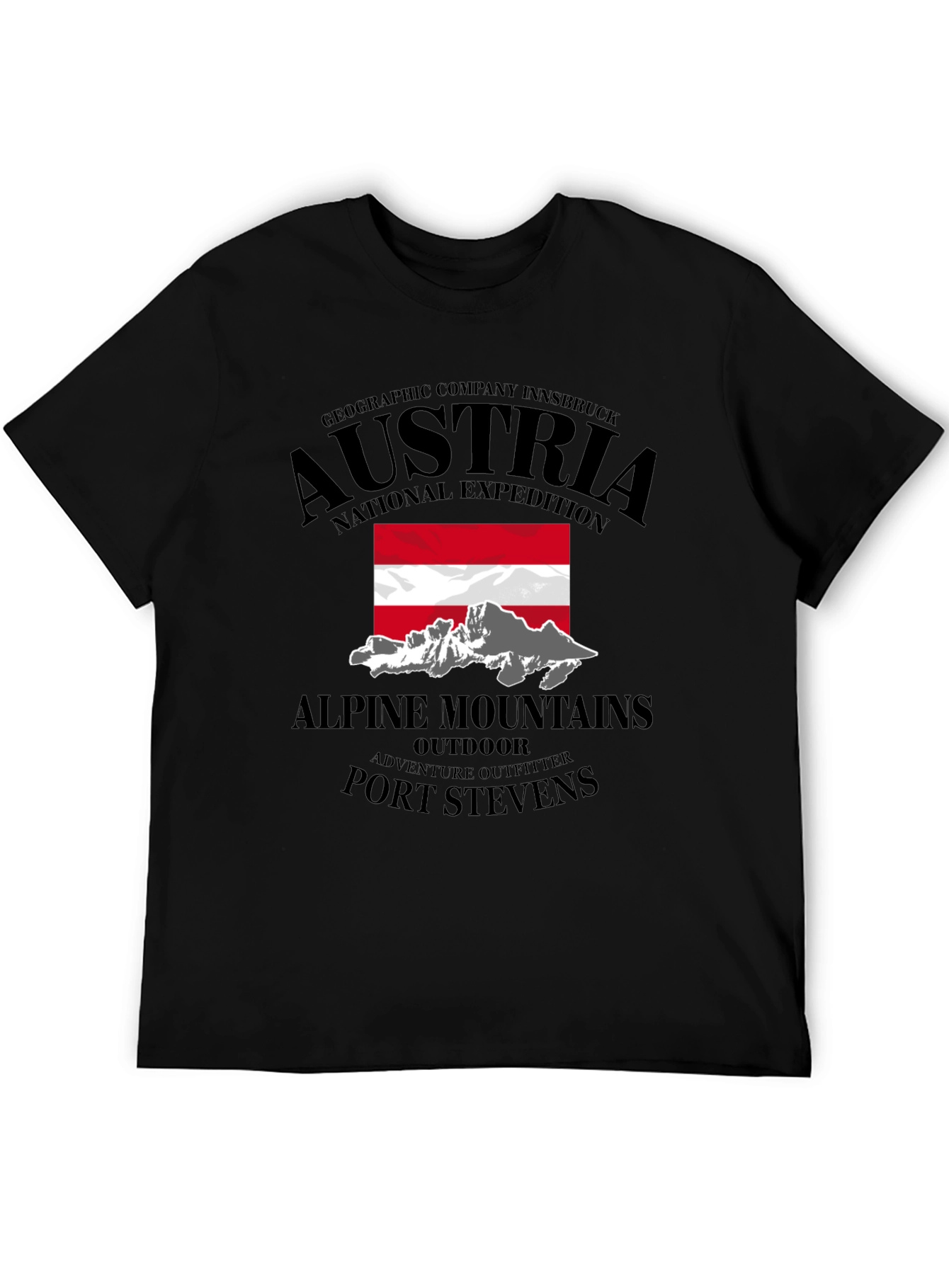 Austria National Expedition Graphic T-Shirt