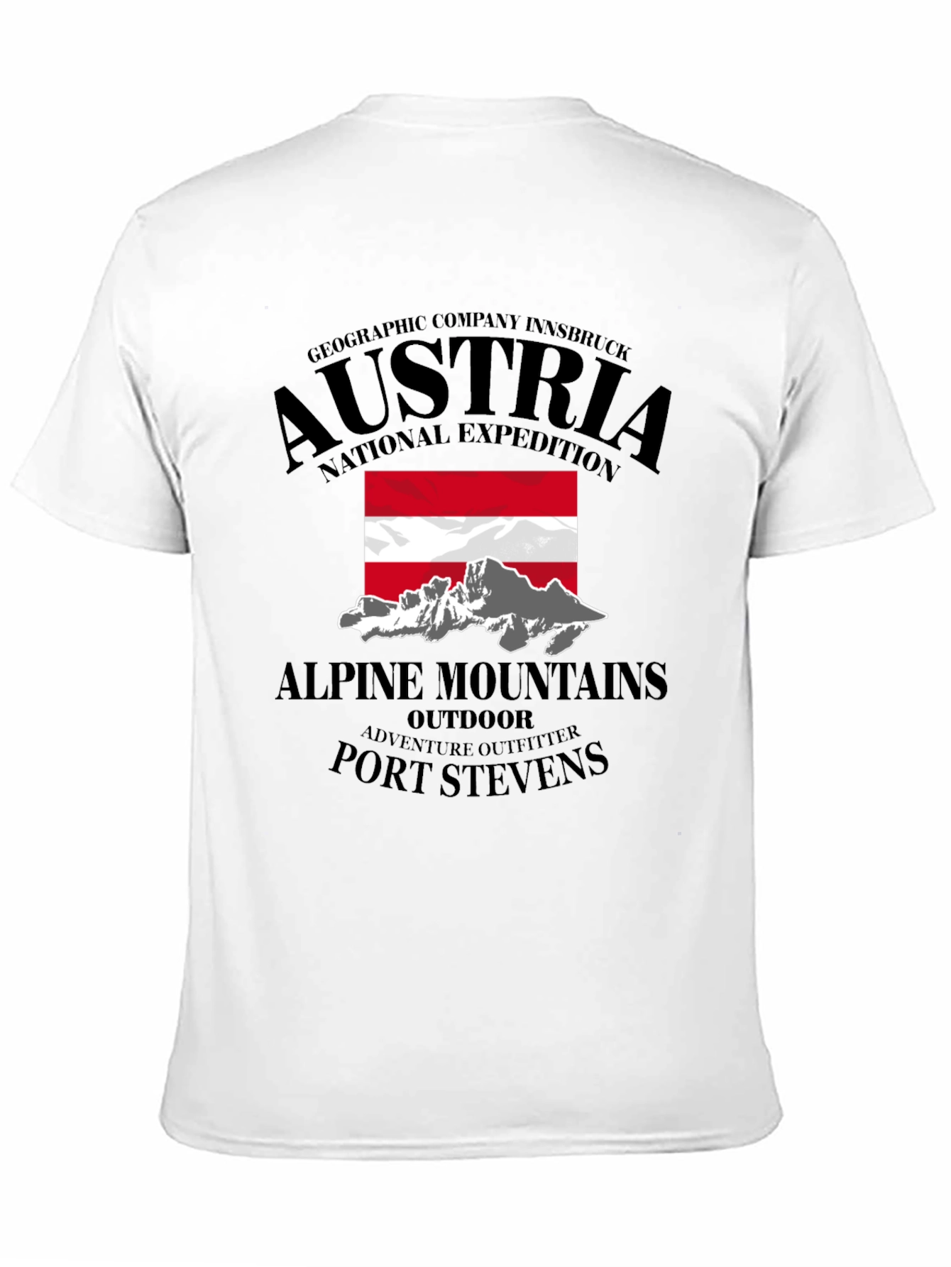 Austria National Expedition Graphic T-Shirt