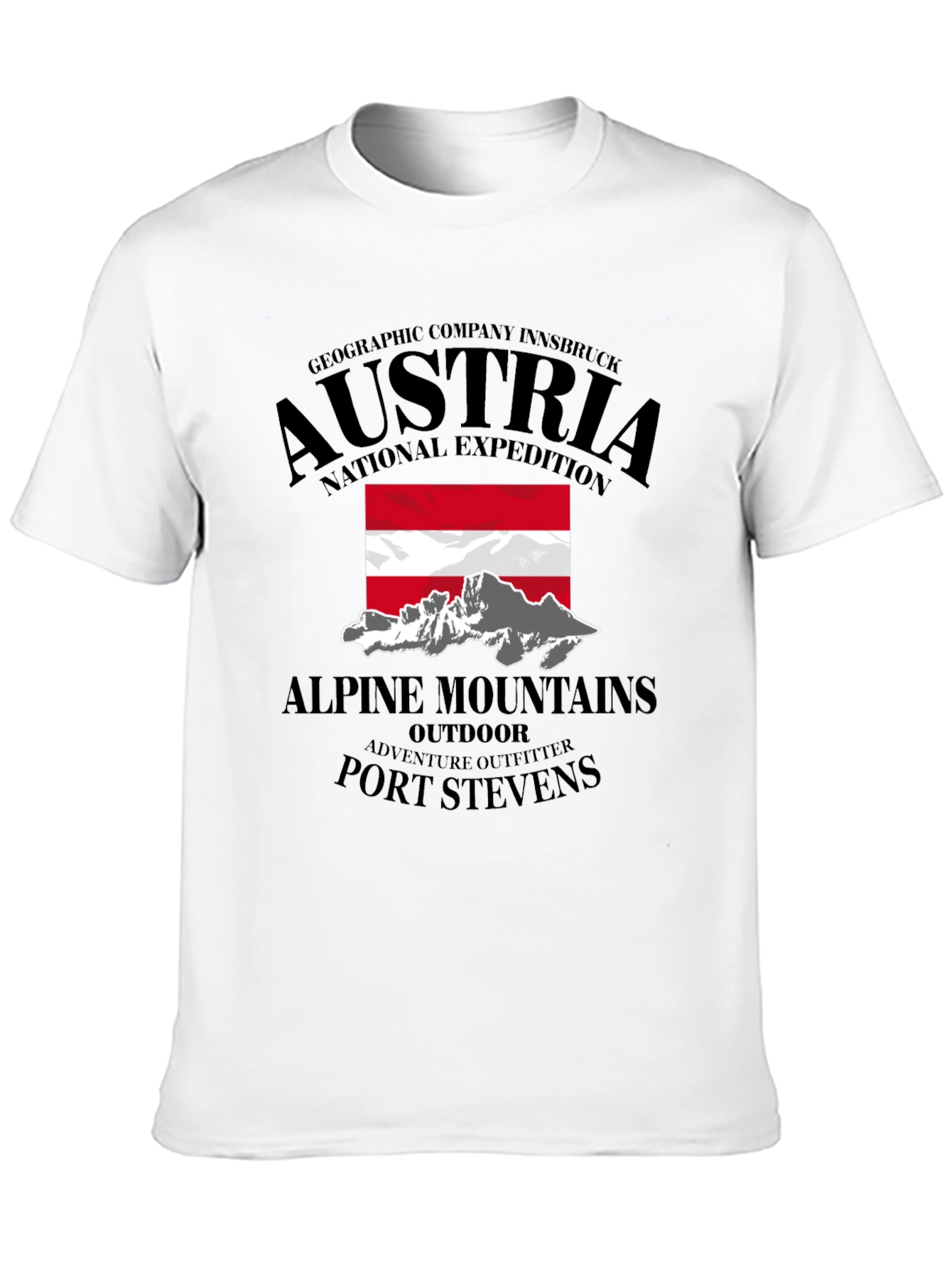 Austria National Expedition Graphic T-Shirt