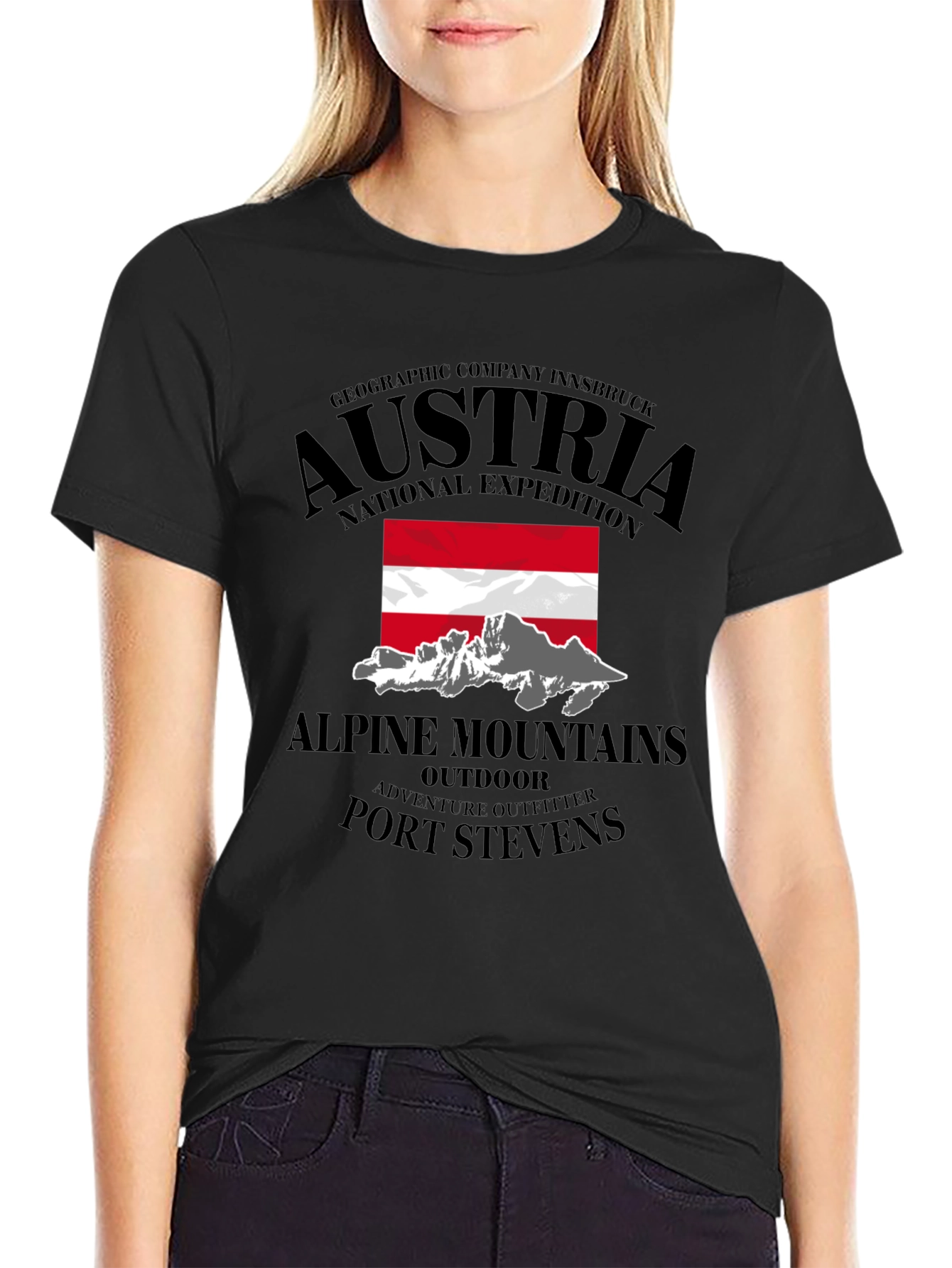 Austria National Expedition Graphic T-Shirt