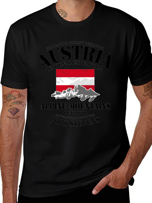 Austria National Expedition Graphic T-Shirt