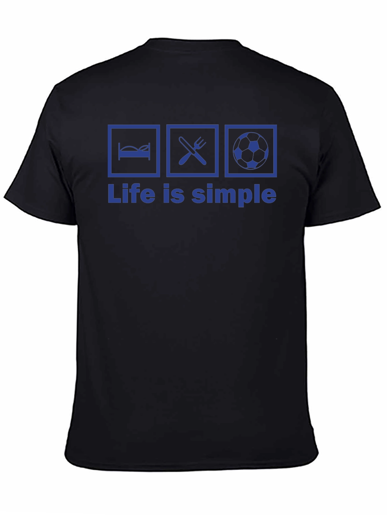 Life is Simple T-Shirt - Eat Sleep Soccer