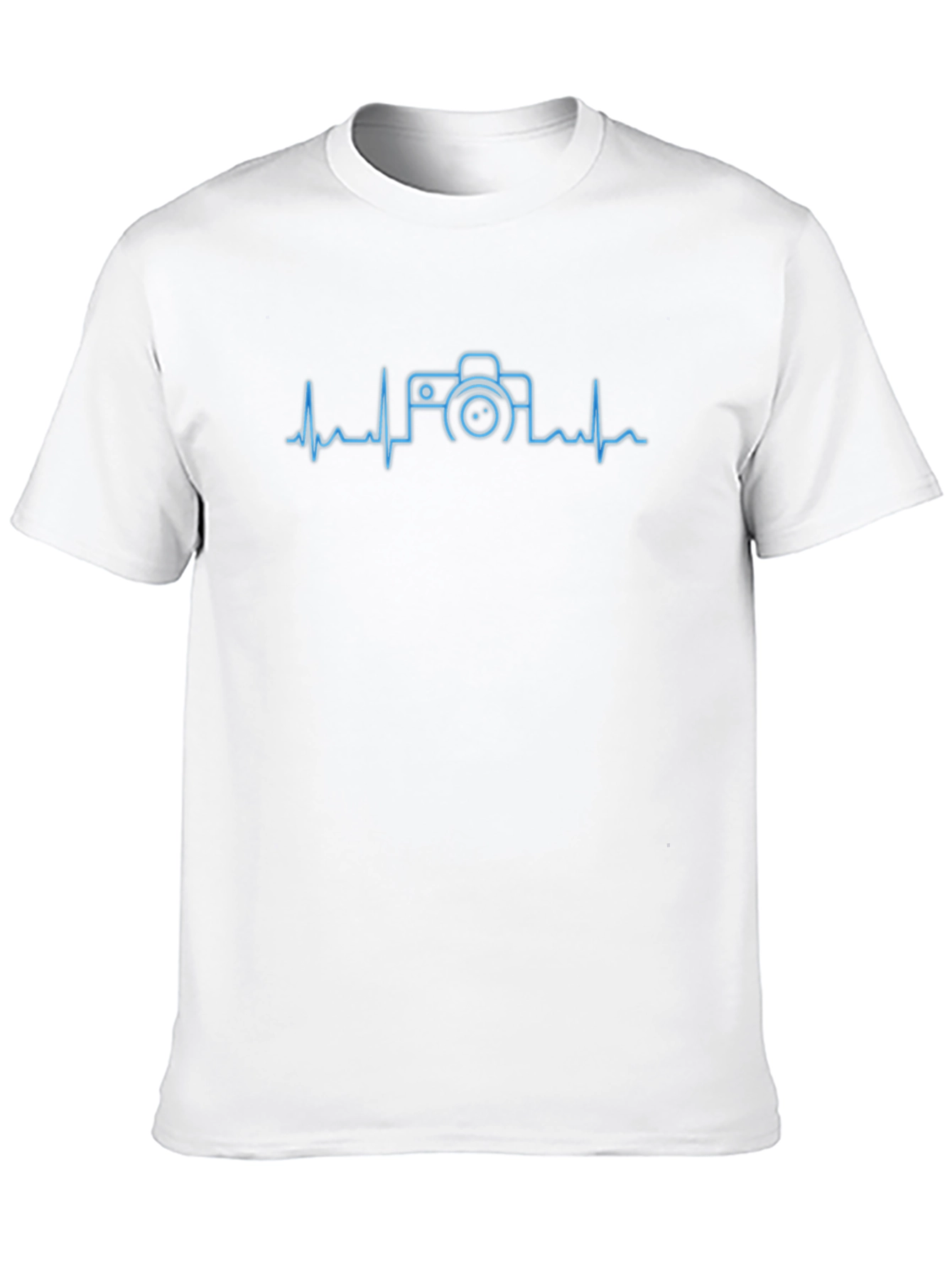 Camera Heartbeat T-Shirt - Photographer Love