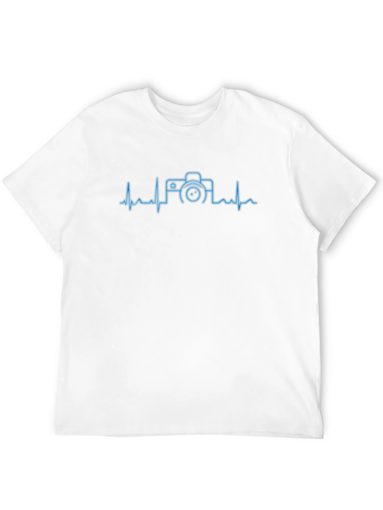 Camera Heartbeat T-Shirt - Photographer Love