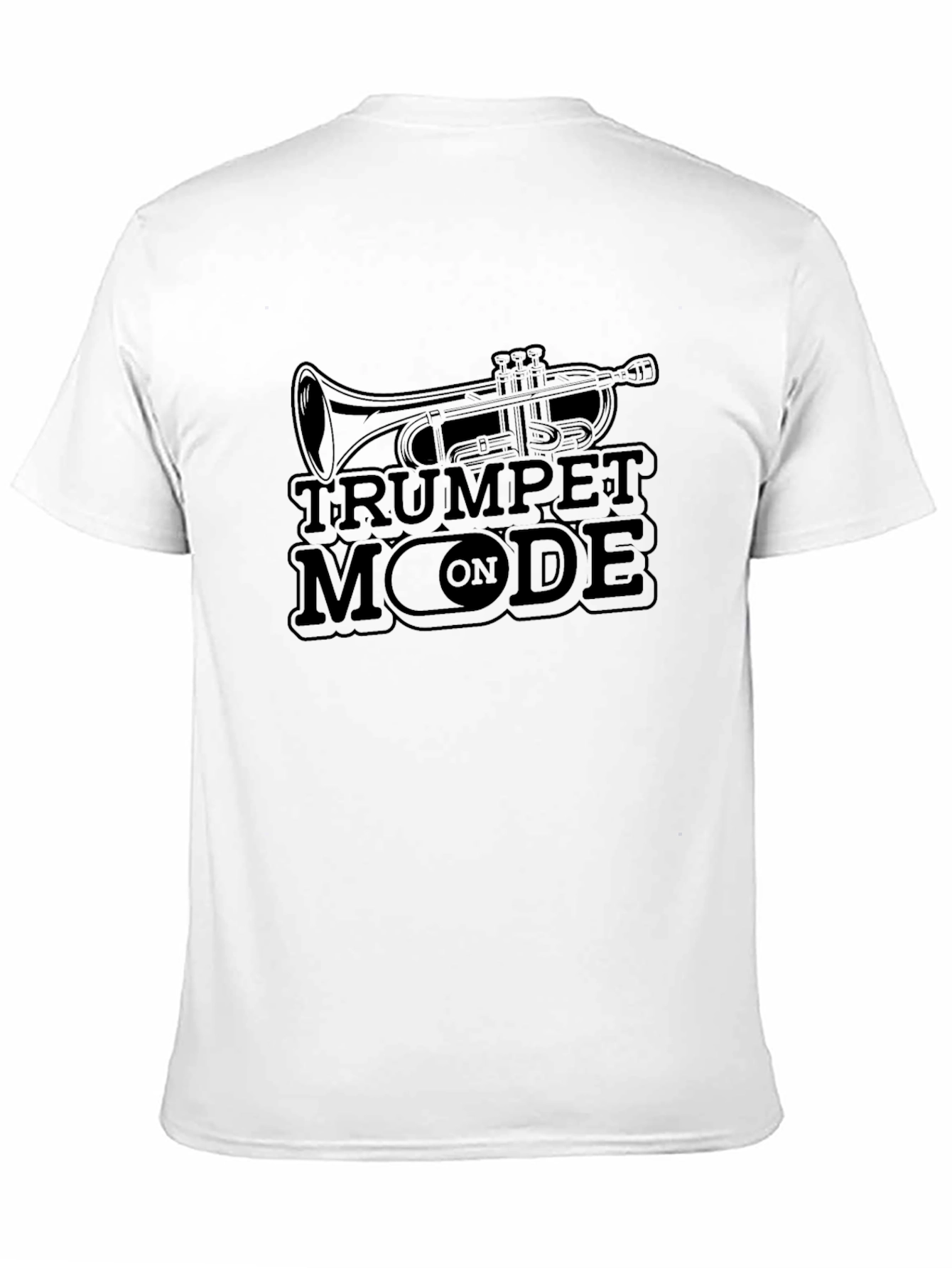 Trumpet Mode ON Black T-Shirt - Musician Apparel