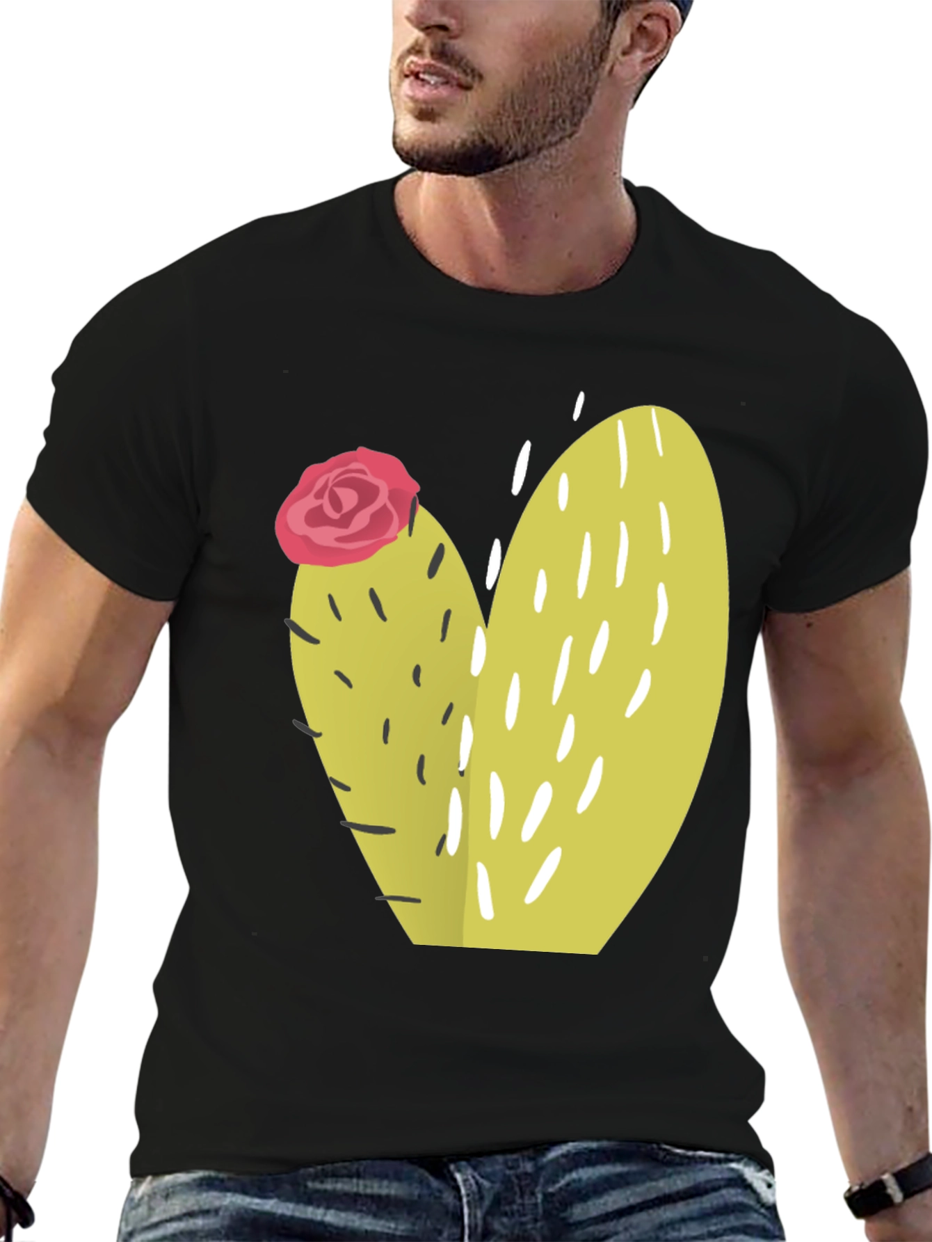 Cactus Flower Graphic Tee