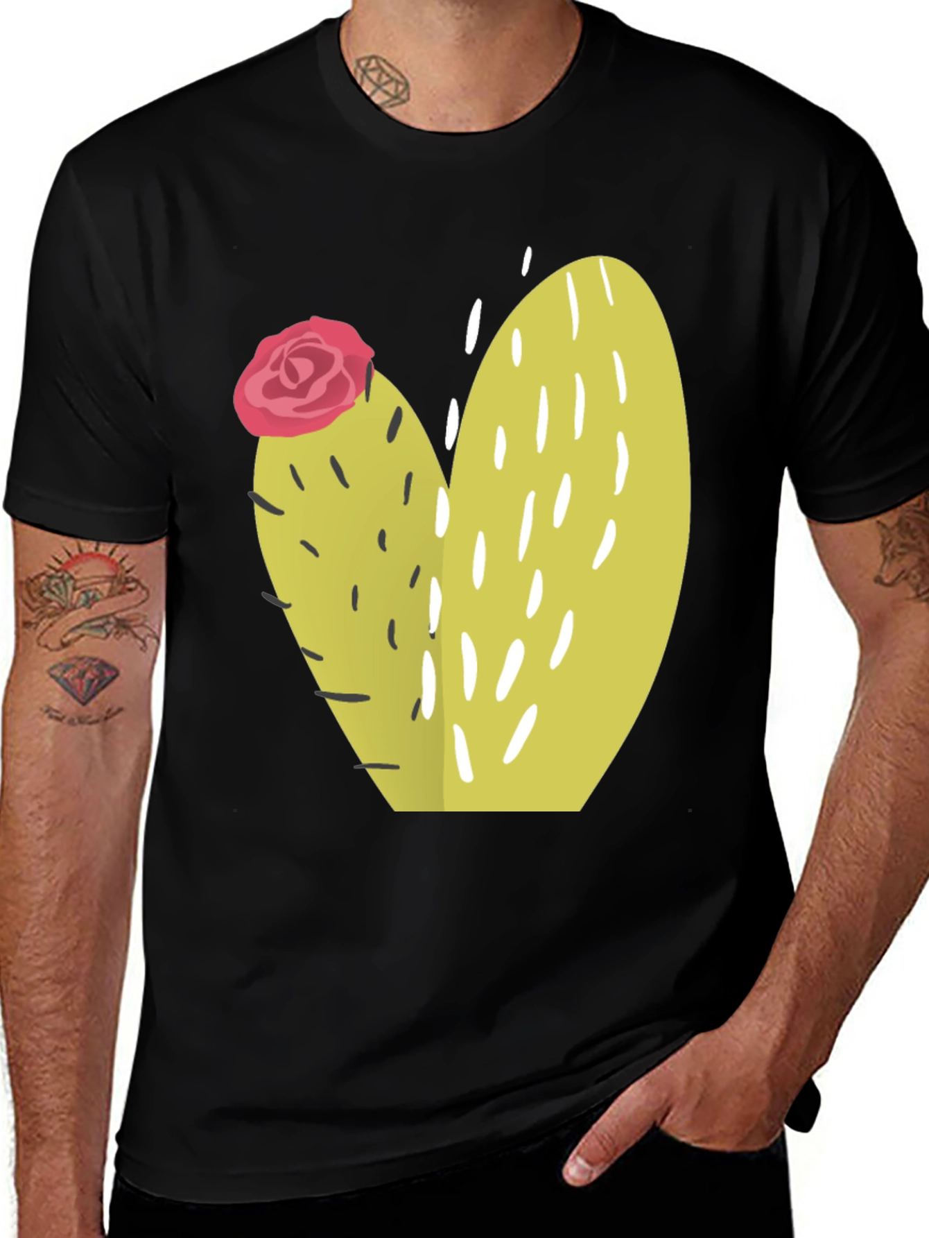 Cactus Flower Graphic Tee