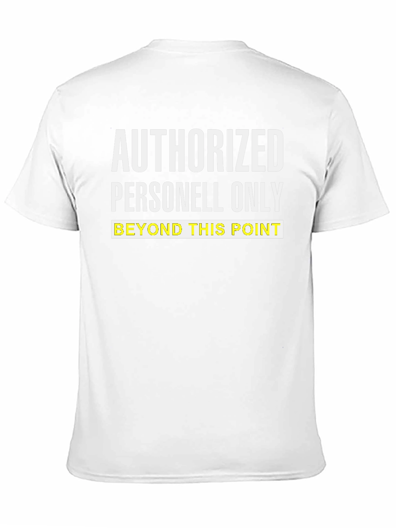 Authorized Personnel Only Graphic Tee