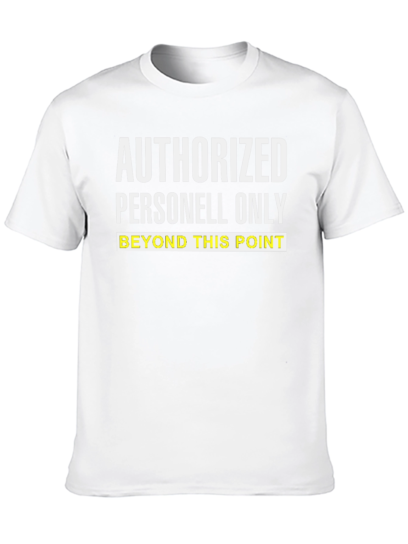 Authorized Personnel Only Graphic Tee