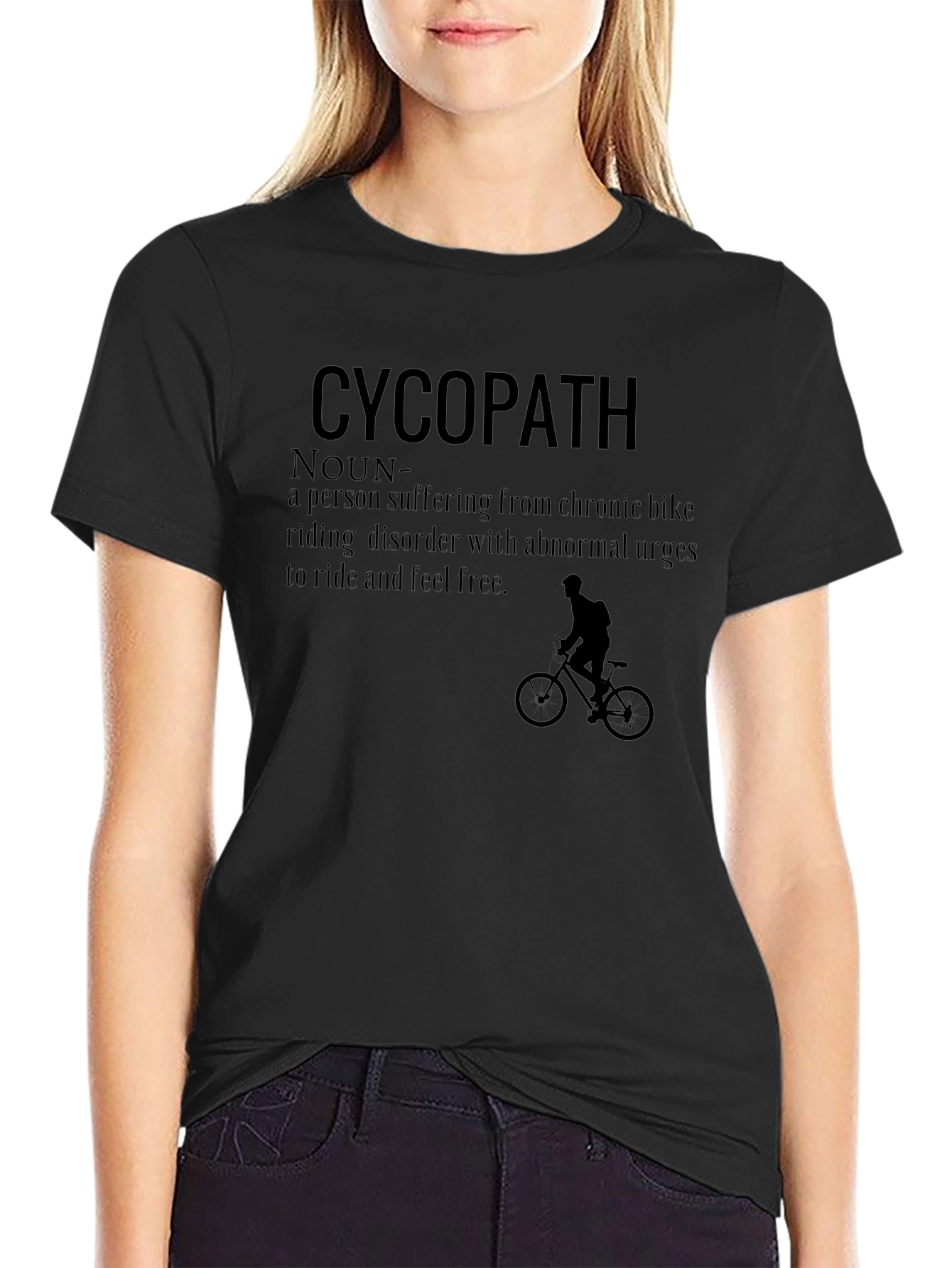 Cycopath T-Shirt - Funny Bike Riding Tee