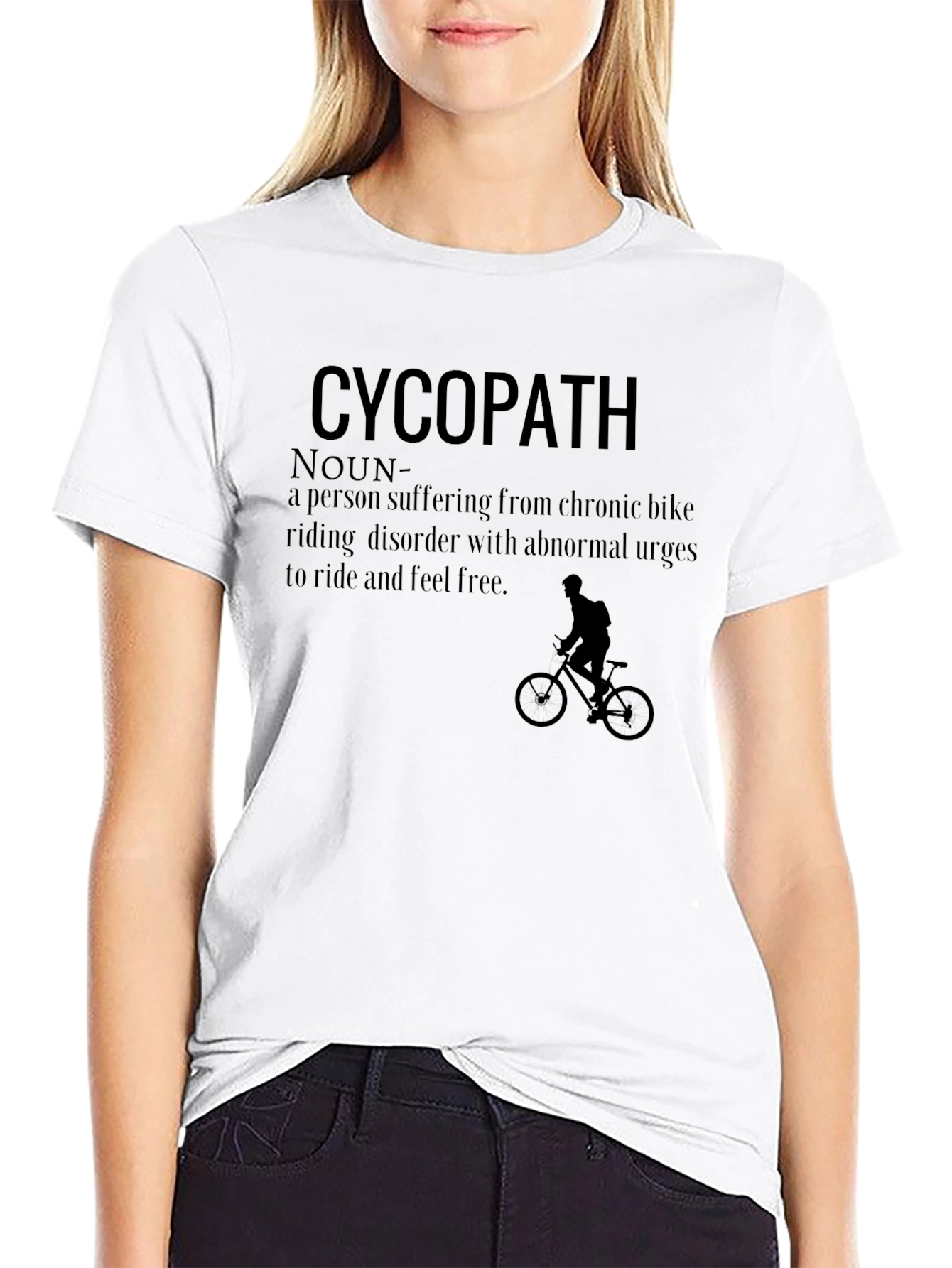 Cycopath T-Shirt - Funny Bike Riding Tee
