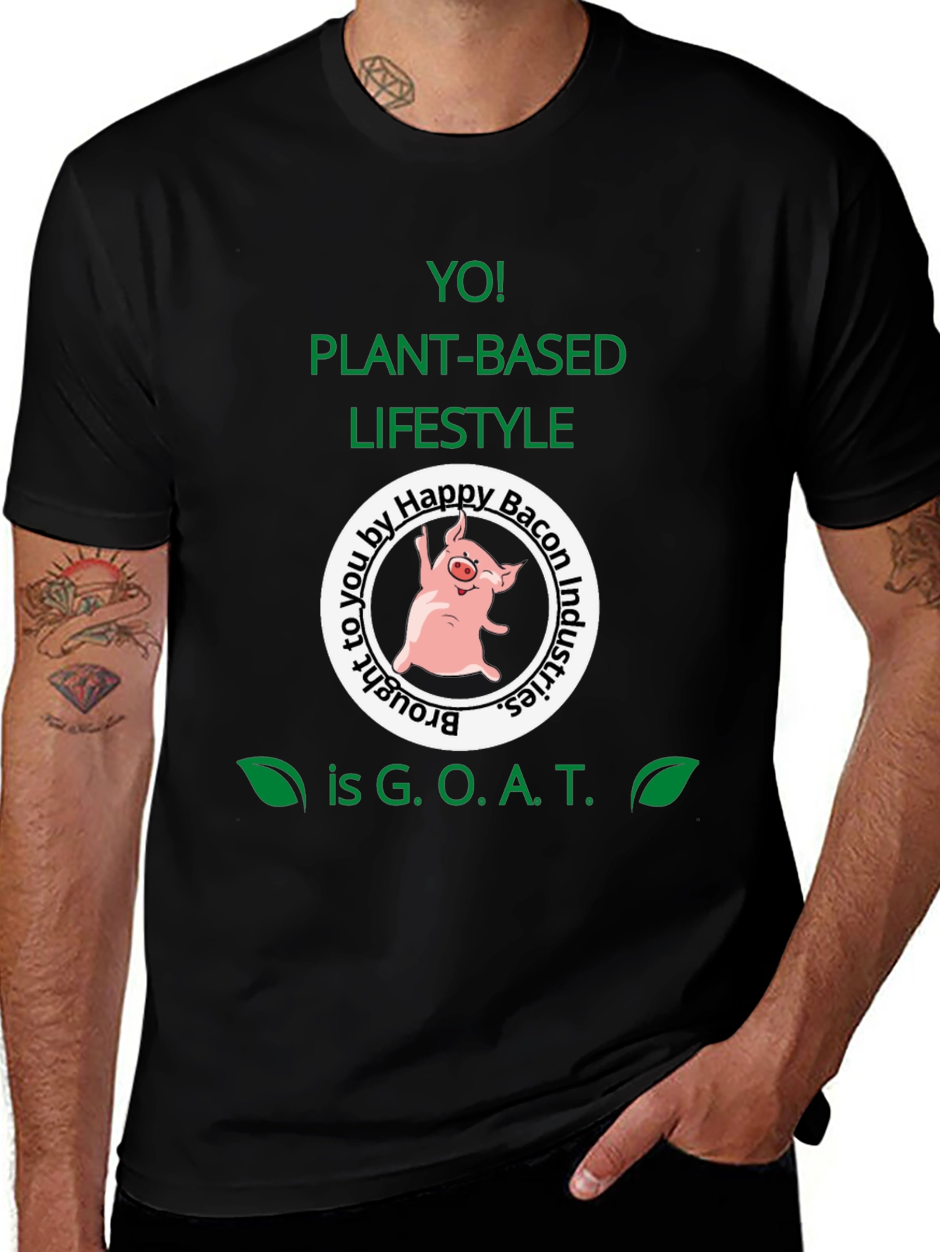 Vegan Lifestyle T-Shirt - Plant Based GOAT