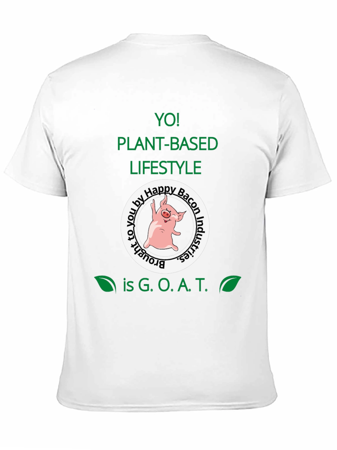 Vegan Lifestyle T-Shirt - Plant Based GOAT