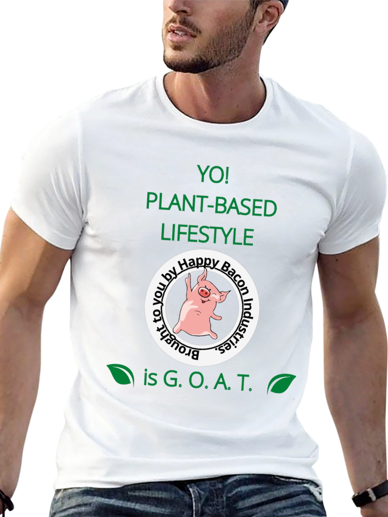 Vegan Lifestyle T-Shirt - Plant Based GOAT
