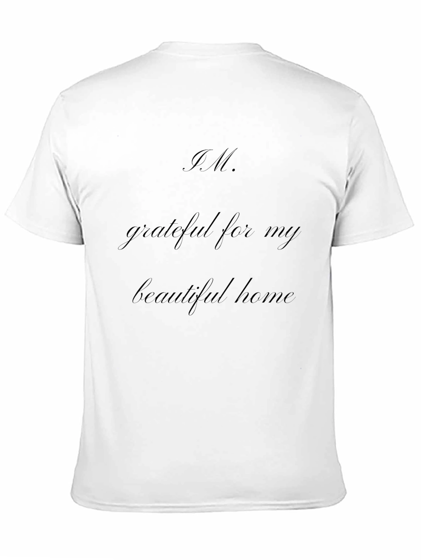 Grateful Home Black Graphic Tee
