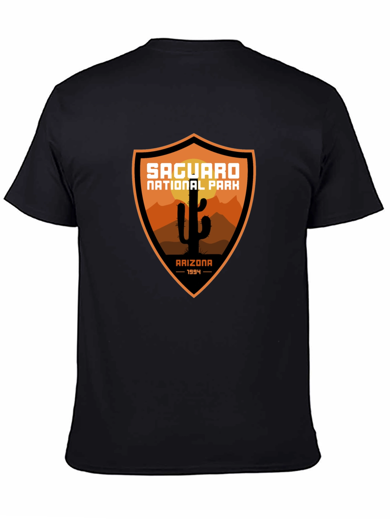 Saguaro National Park Black T-Shirt